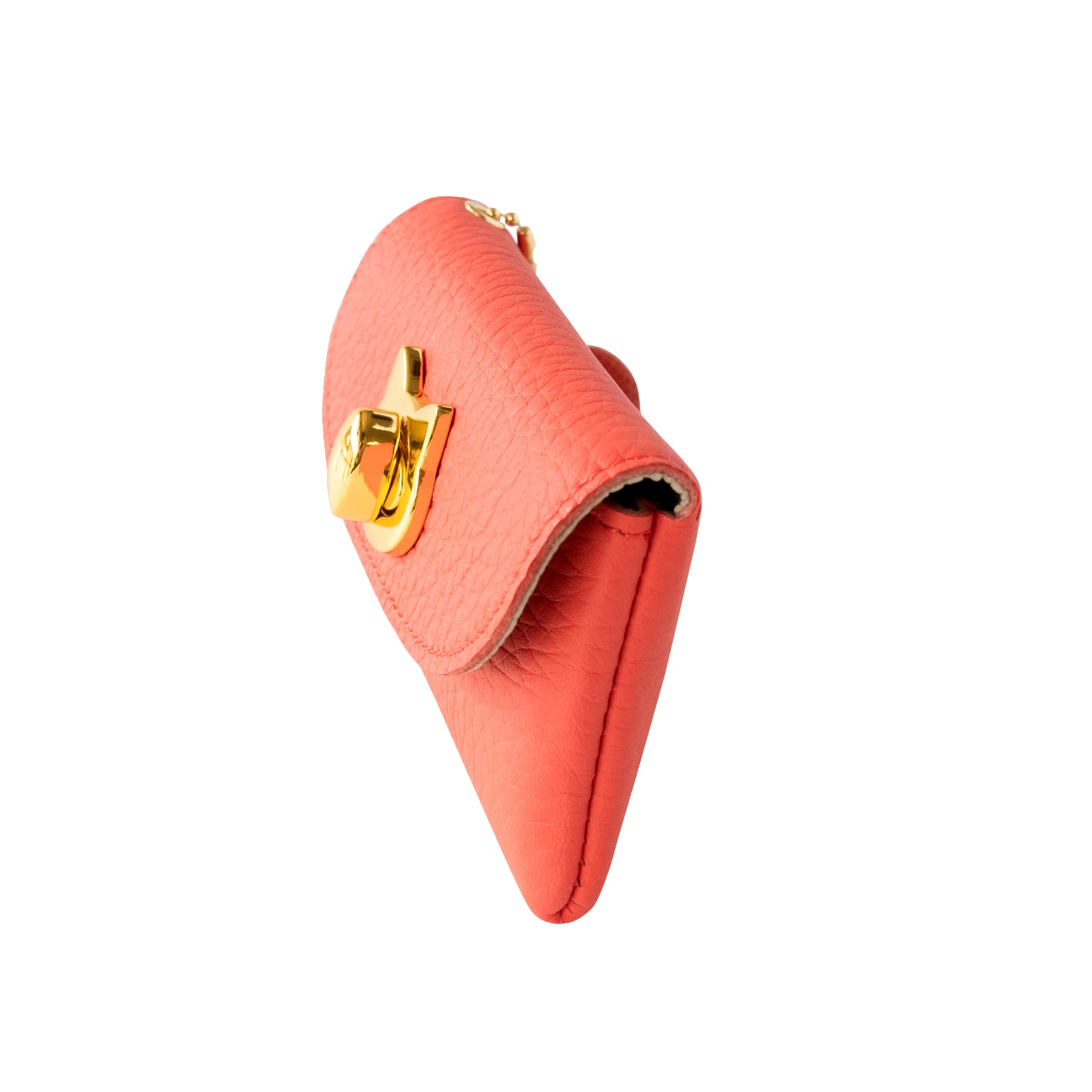 Frunya pouch mini Taurillon Clemence / Rose Jaipur