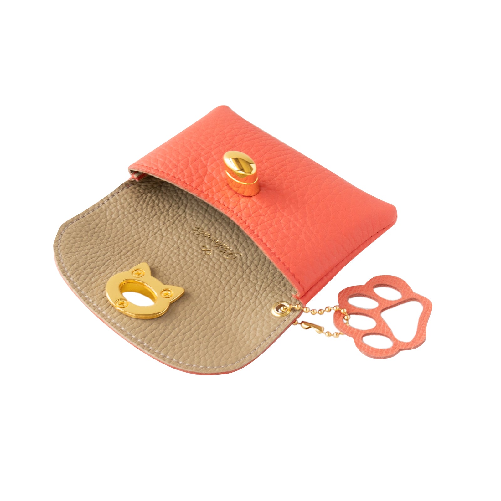 Frunya pouch mini Taurillon Clemence / Rose Jaipur