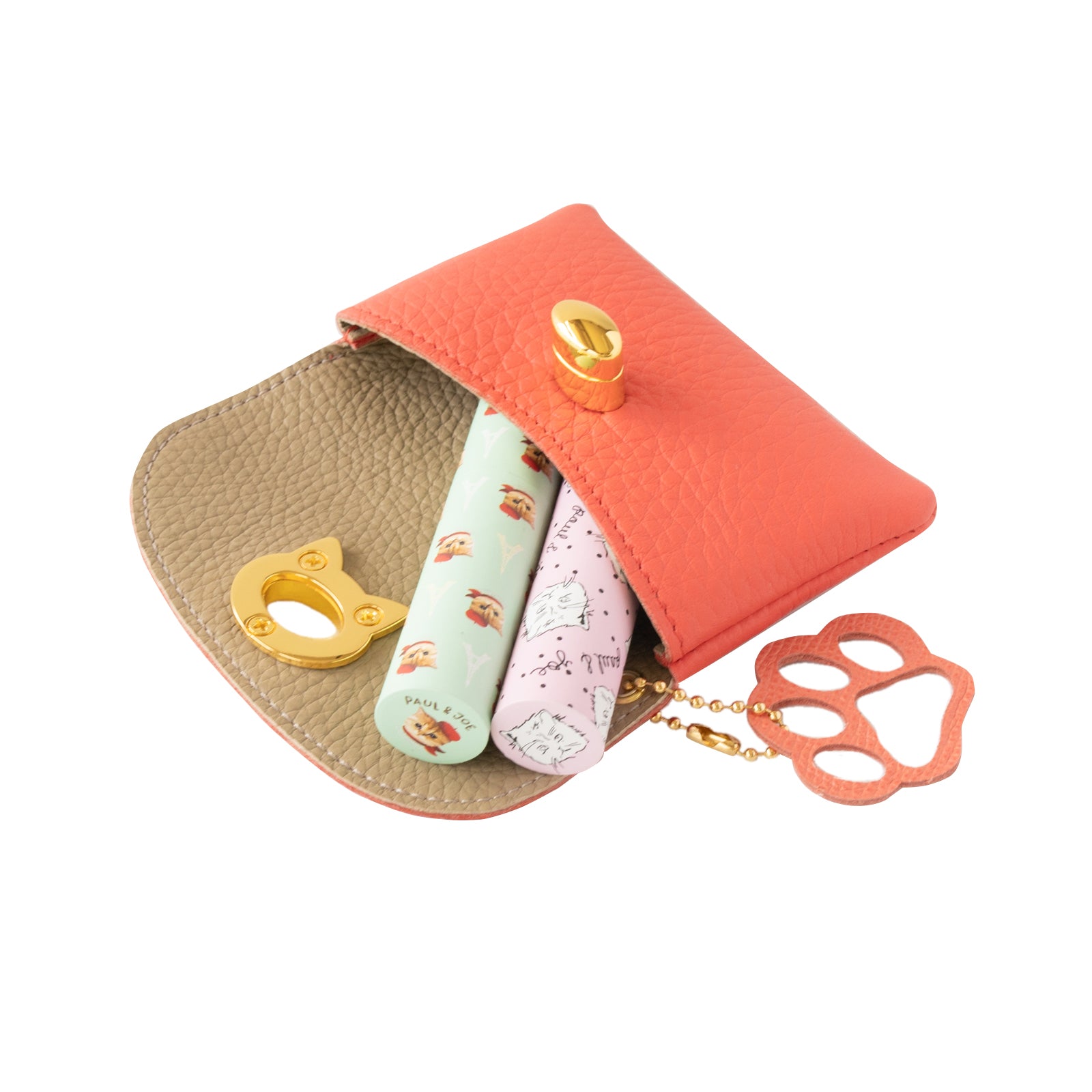 Frunya pouch mini Taurillon Clemence / Rose Jaipur