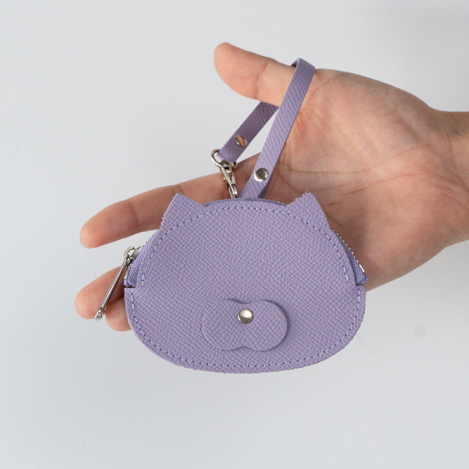 [NEW] にゃんフェイスコインケース　キュイール・ミネルバ  /   ラベンダー