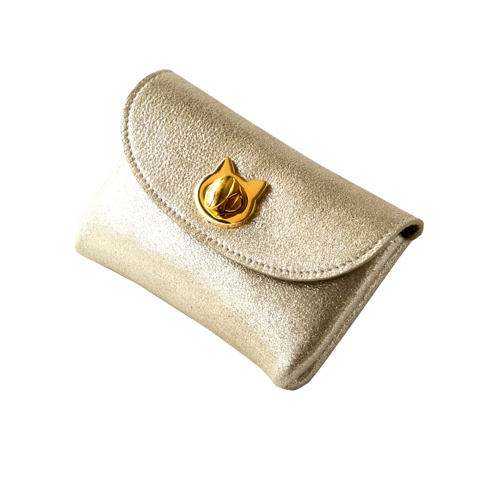 [On sale for one day only on Saturday, February 8th] Sparkly Flap Wallet - Furnya Medium / Gold