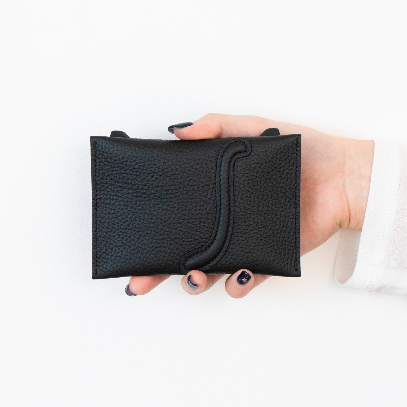 [復刻] ねこポケットティッシュケース 　キュイール・マッシュ  /  ブラック