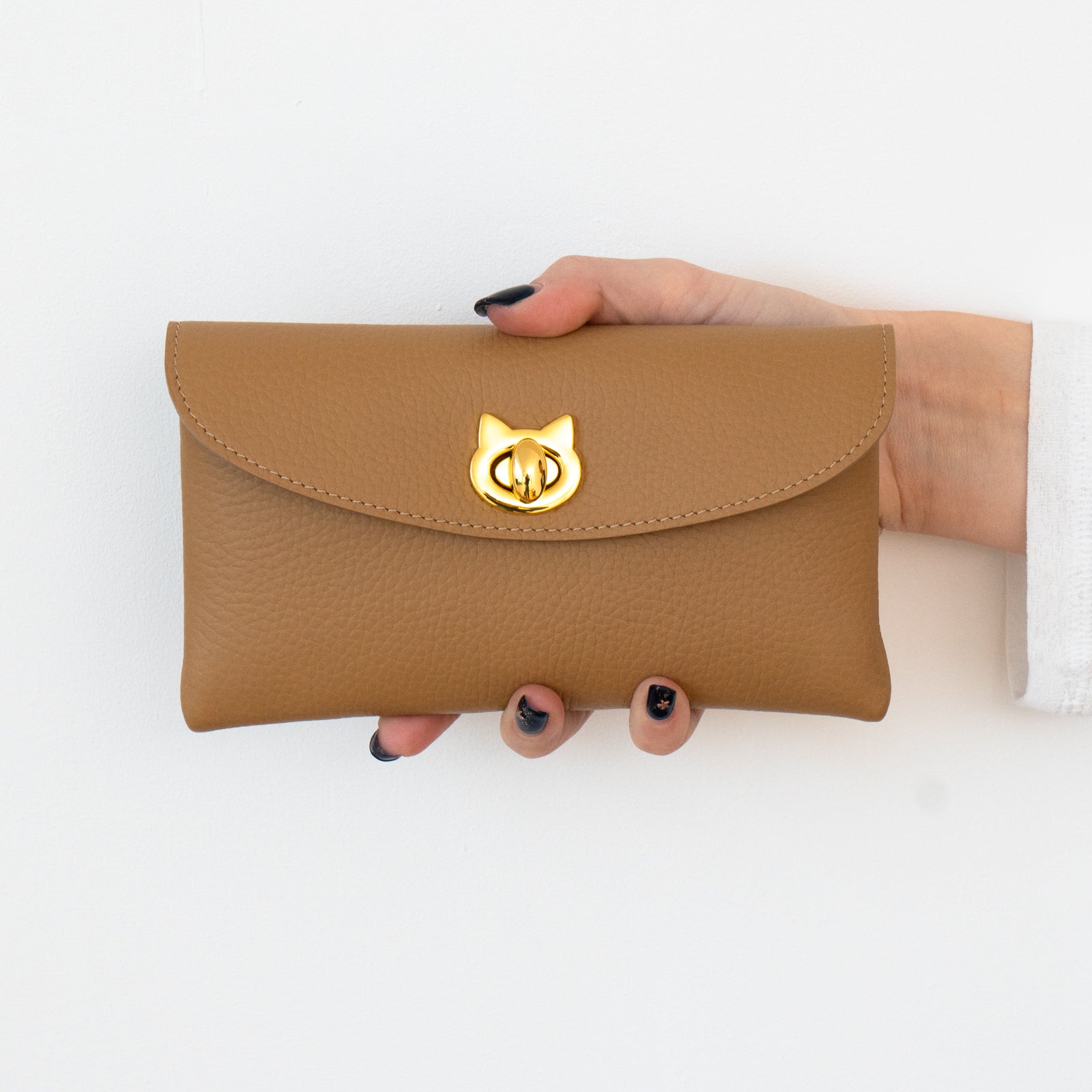 [復刻] フラップウォレット・フルーニャ ロング    キュイール・マッシュ / シャモア