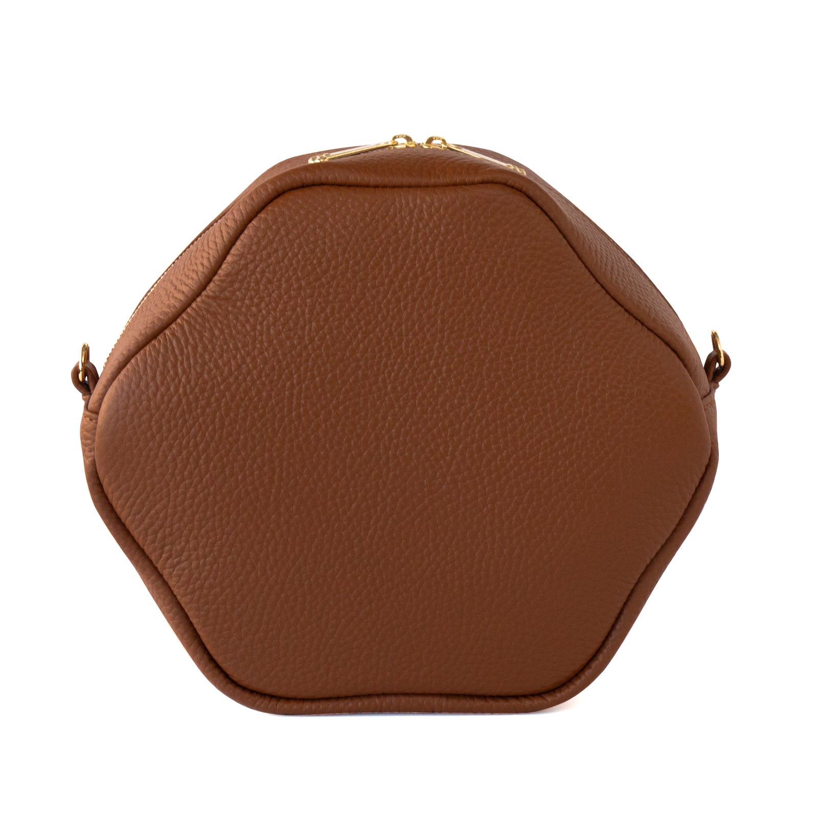 PAWポシェット  キュイール・マッシュ  /  キャメル