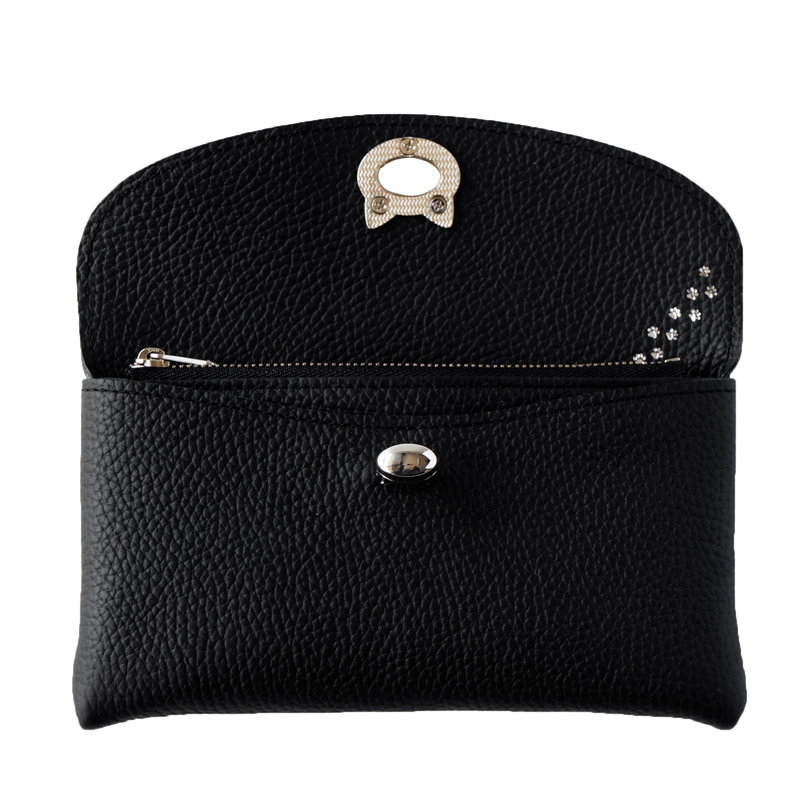 Flap Wallet Furnya Long Cuir Mash / Black