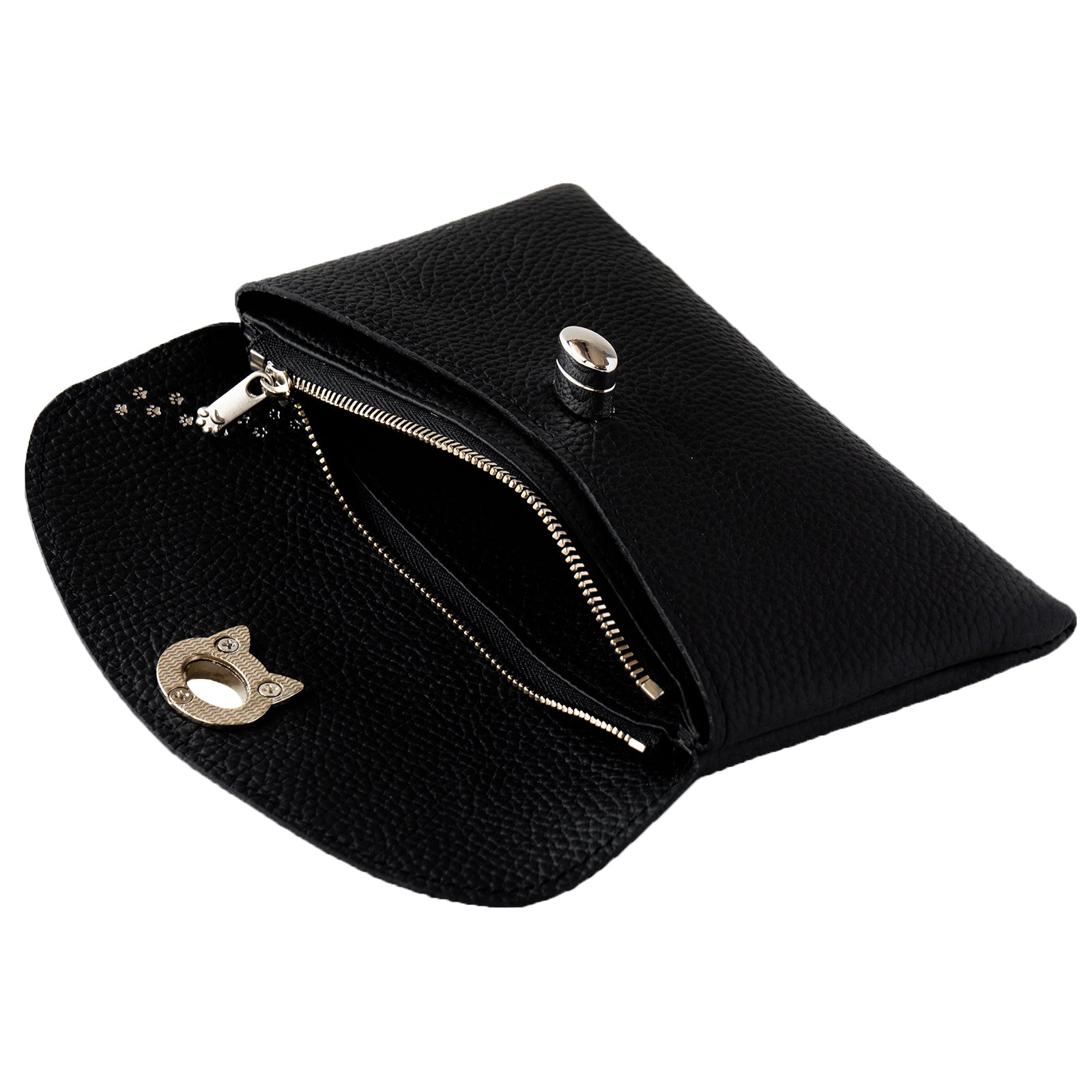 Flap Wallet Furnya Long Cuir Mash / Black