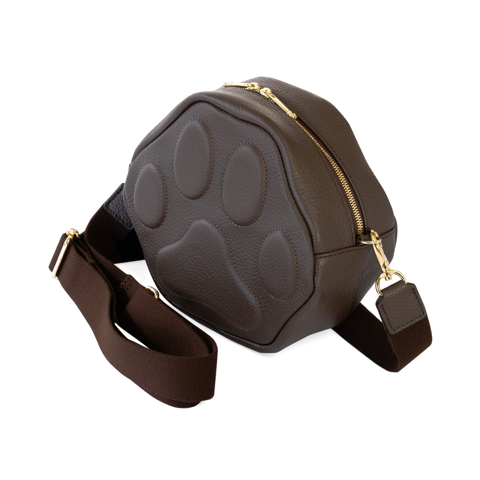 PAWポシェット キュイール・マッシュ / チョコ -Philosophii &lt