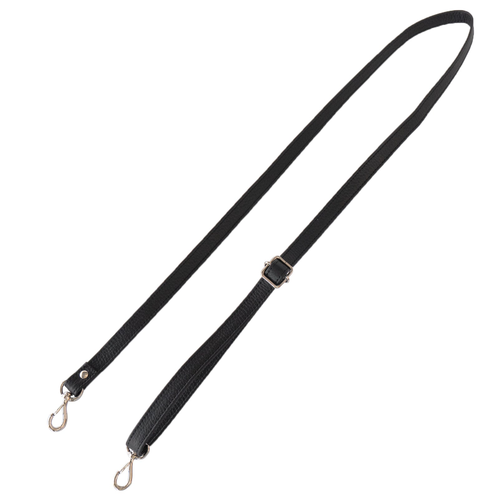 巾着ショルダーバッグ PAW  キュイール・マッシュ  /  ブラック [選べる金具]