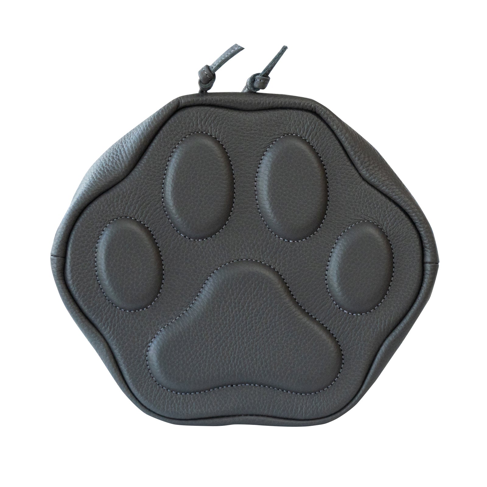 巾着ショルダーバッグ PAW  キュイール・マッシュ  /  グラファイト