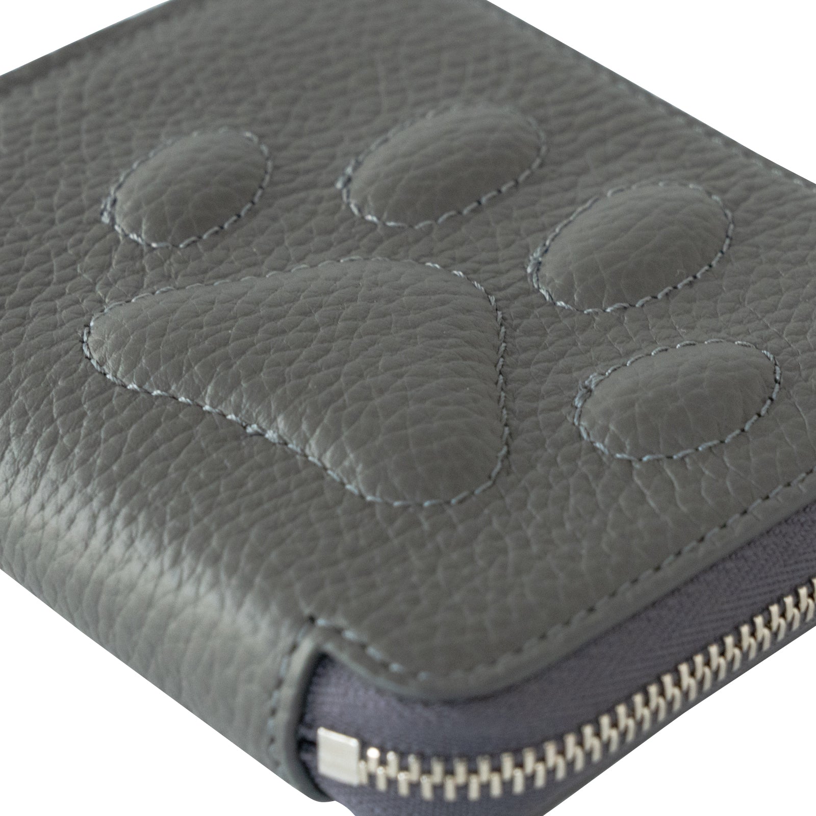 PAW L字ファスナーミニ財布　キュイール・マッシュ  /   グラファイト