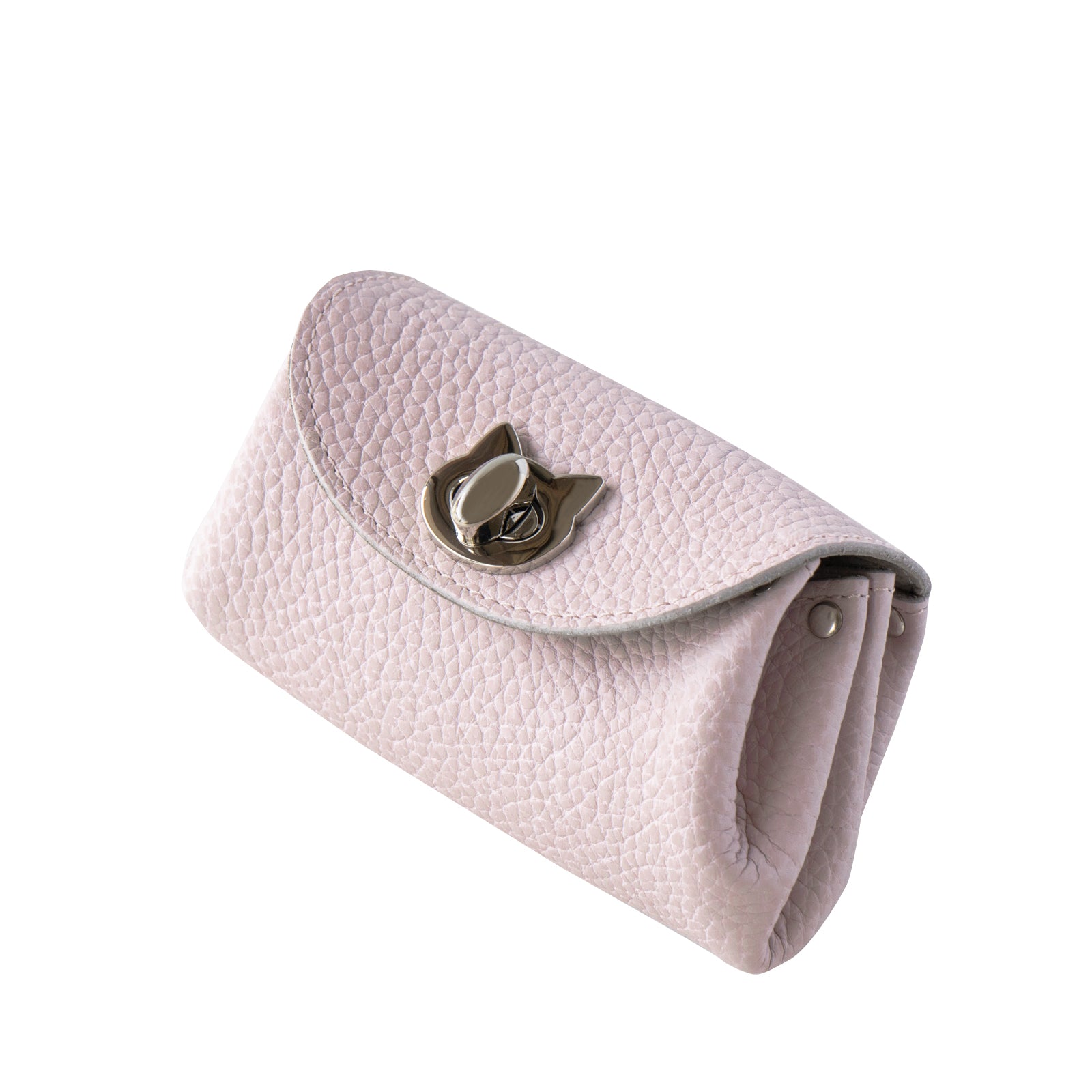 [2/22 (Sat) 1-day limited sale] [Limited quantity] Shell pouch CAT Taurillon Clemence / Mauve pale