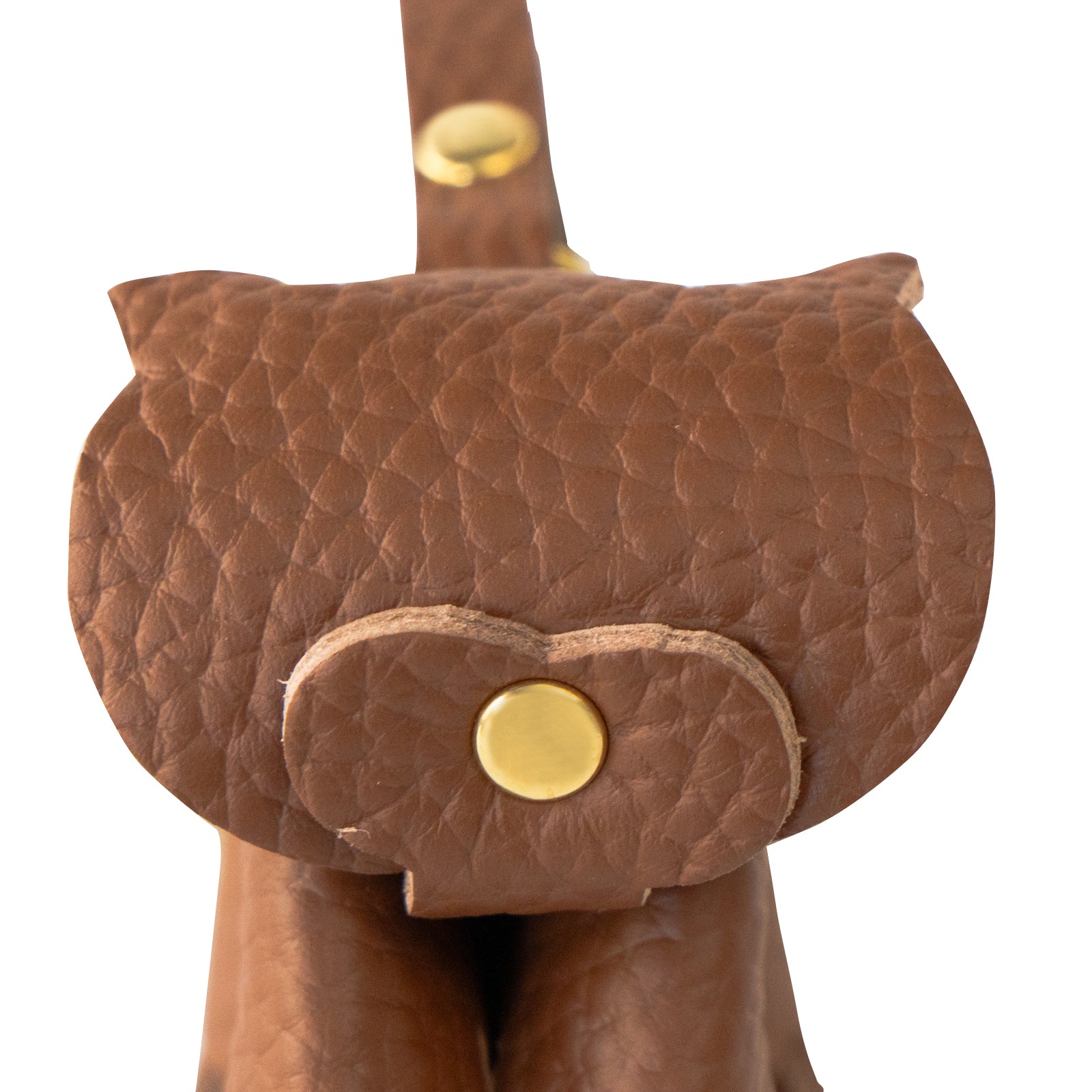 スタンディングにゃんチャーム    キュイール・マッシュ  /  キャメル