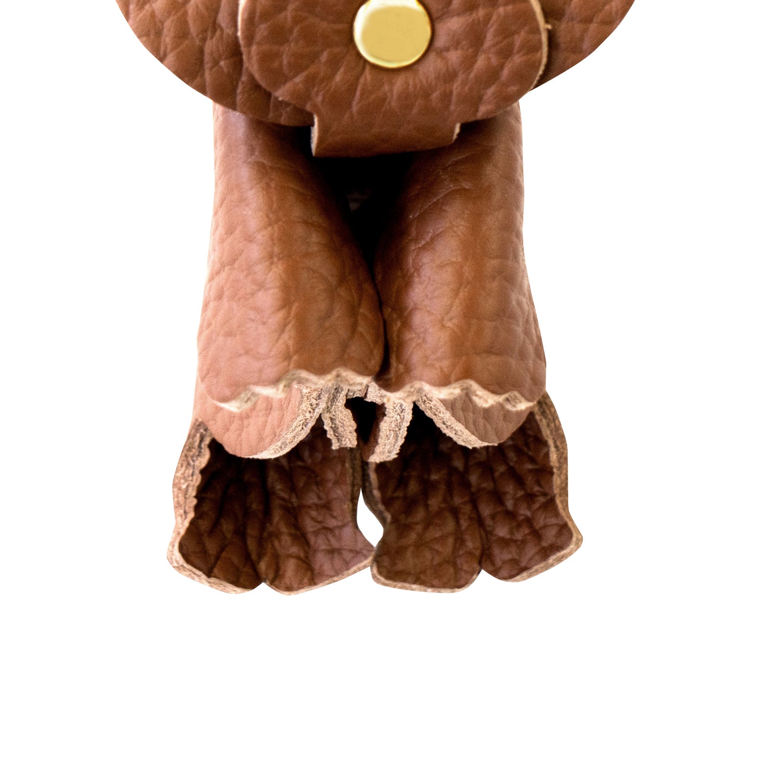 スタンディングにゃんチャーム    キュイール・マッシュ  /  キャメル