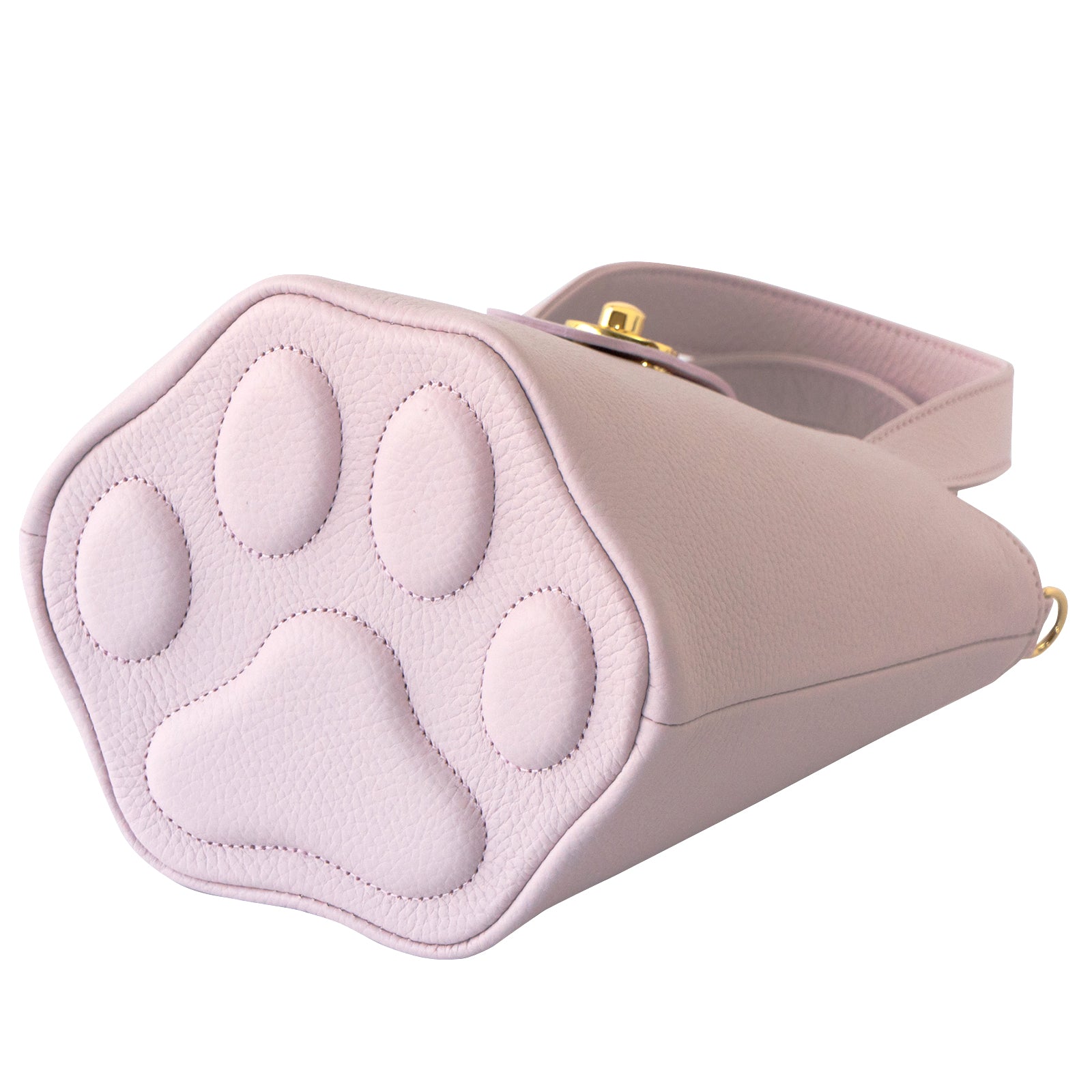 【3/20(金)20:00～ 数量限定】【さくらねこの日特別SET】チェーンショルダー付きミニバッグ・PAW  (パウ)   さくらねこチャームSET  / モーヴシルヴェスティン