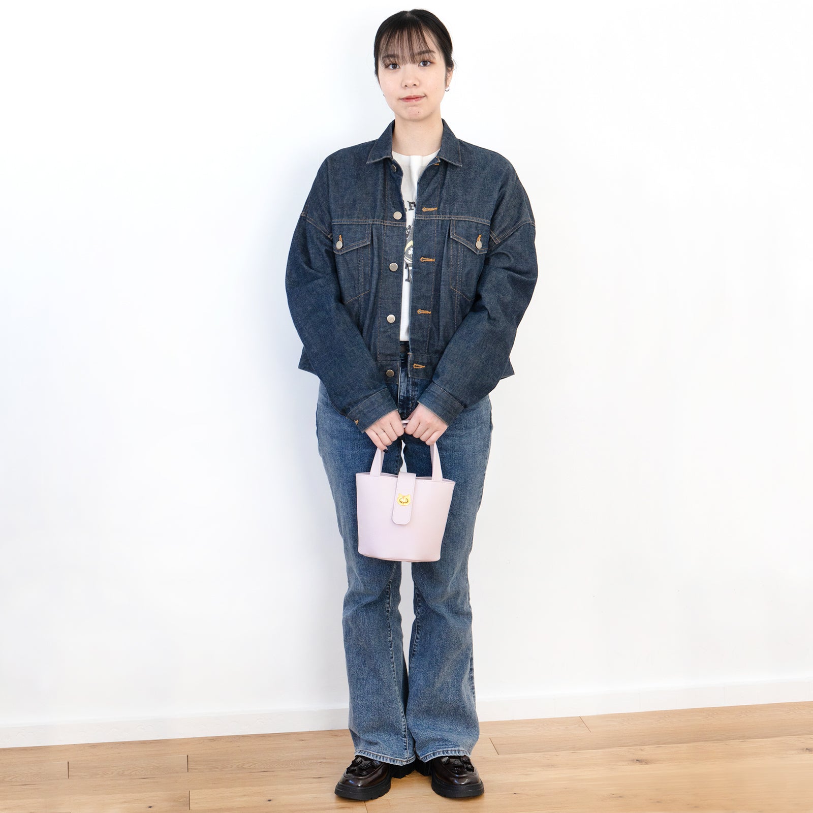 【3/20(金)20:00～ 数量限定】【さくらねこの日特別SET】チェーンショルダー付きミニバッグ・PAW  (パウ)   さくらねこチャームSET  / モーヴシルヴェスティン