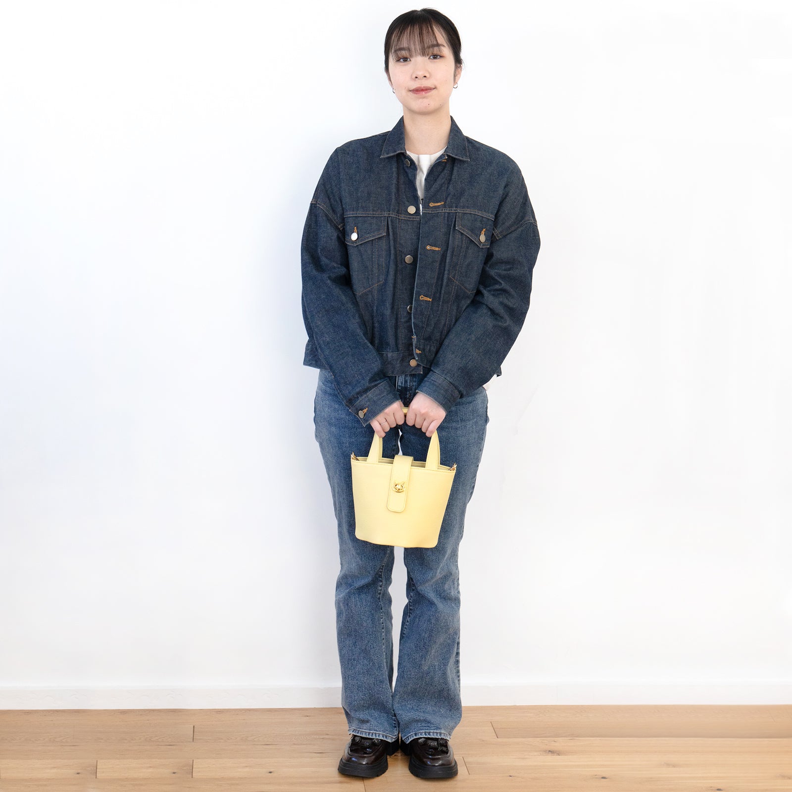 【3/20(金)20:00～ 数量限定】【さくらねこの日特別SET】　チェーンショルダー付きミニバッグ・PAW  (パウ)   さくらねこチャームSET  / ジョーヌプッサン