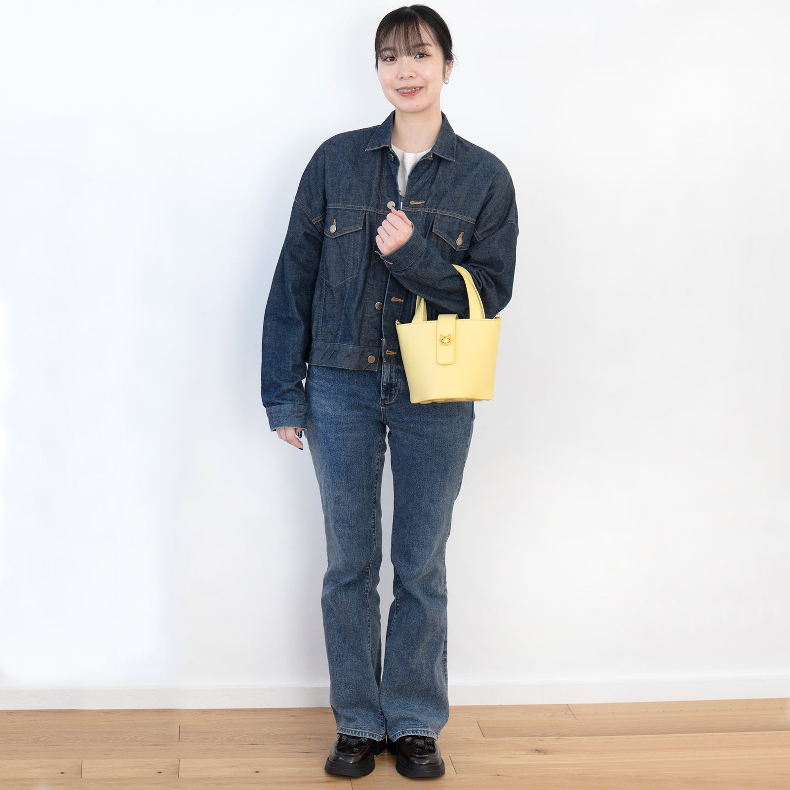 【3/20(金)20:00～ 数量限定】【さくらねこの日特別SET】　チェーンショルダー付きミニバッグ・PAW  (パウ)   さくらねこチャームSET  / ジョーヌプッサン