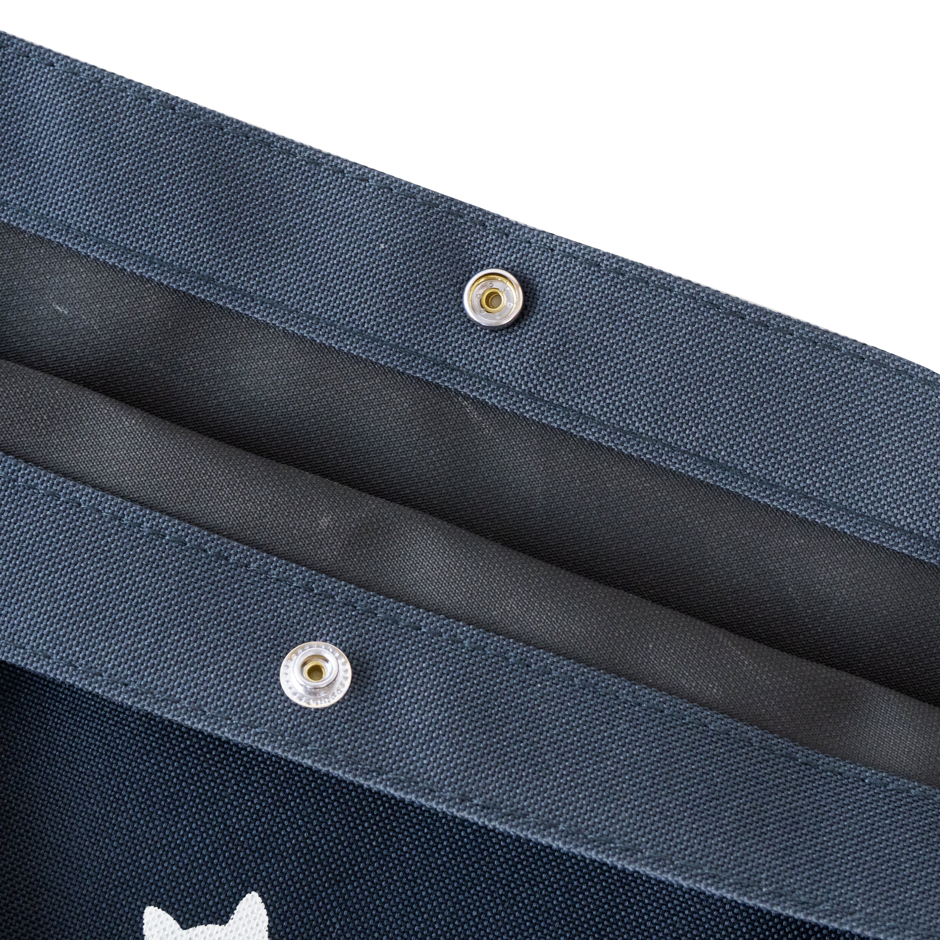 保護猫チャリティー ロゴトート  /  ネイビー