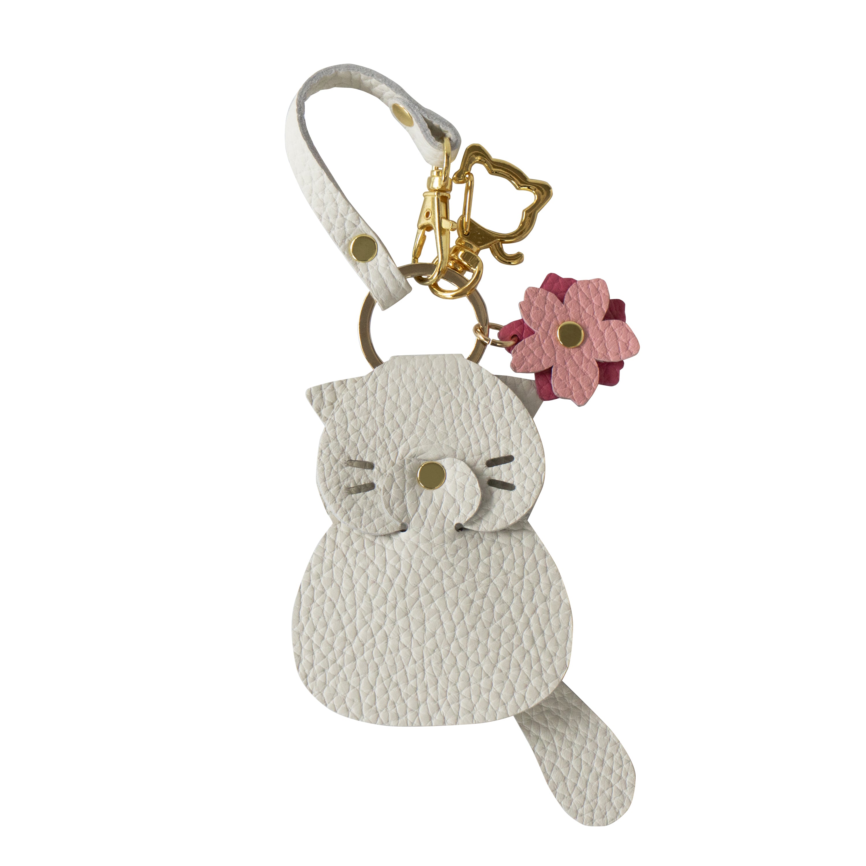 【3/20(金)20:00～ 数量限定】【さくらねこの日特別SET】チェーンショルダー付きミニバッグ・PAW  (パウ)   さくらねこチャームSET  / モーヴシルヴェスティン