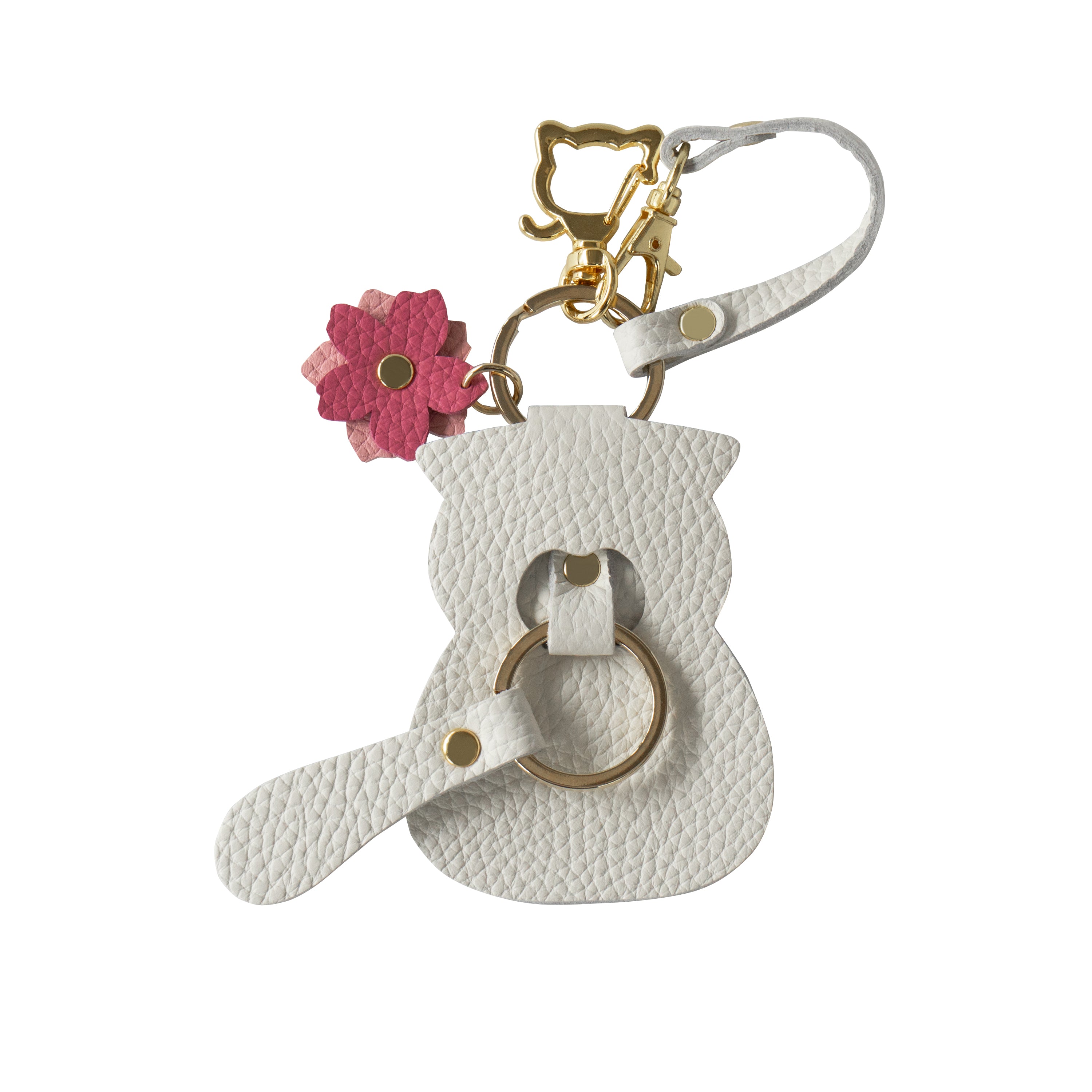 【3/20(金)20:00～ 数量限定】【さくらねこの日特別SET】チェーンショルダー付きミニバッグ・PAW  (パウ)   さくらねこチャームSET  / モーヴシルヴェスティン