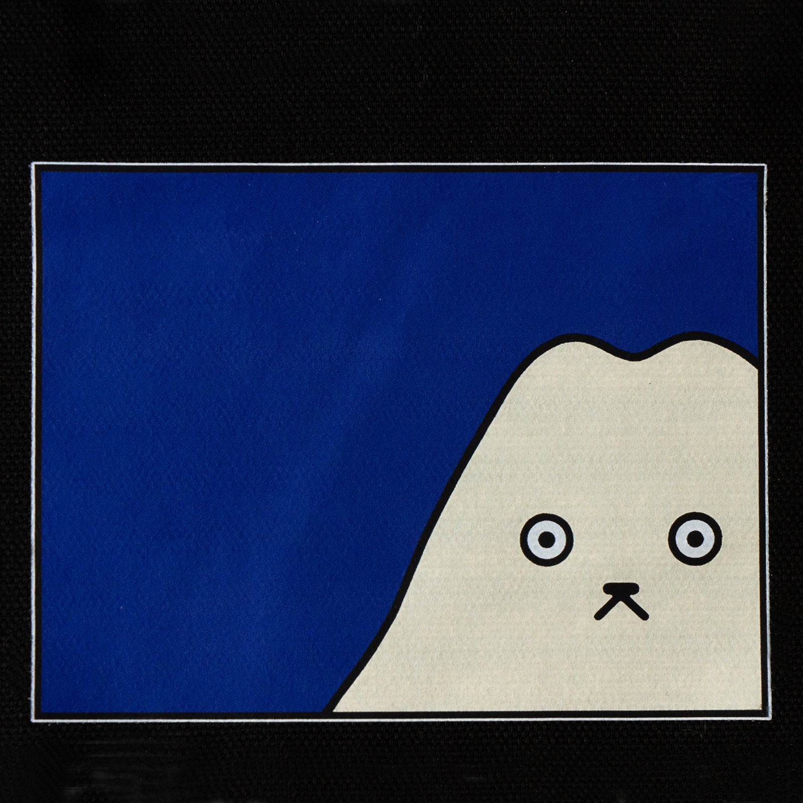 【期間限定：3月20日(金)22:00～22日(日)】にゃんぺんトートバッグ・S  [富士山にゃんぺん]  /  ブラック