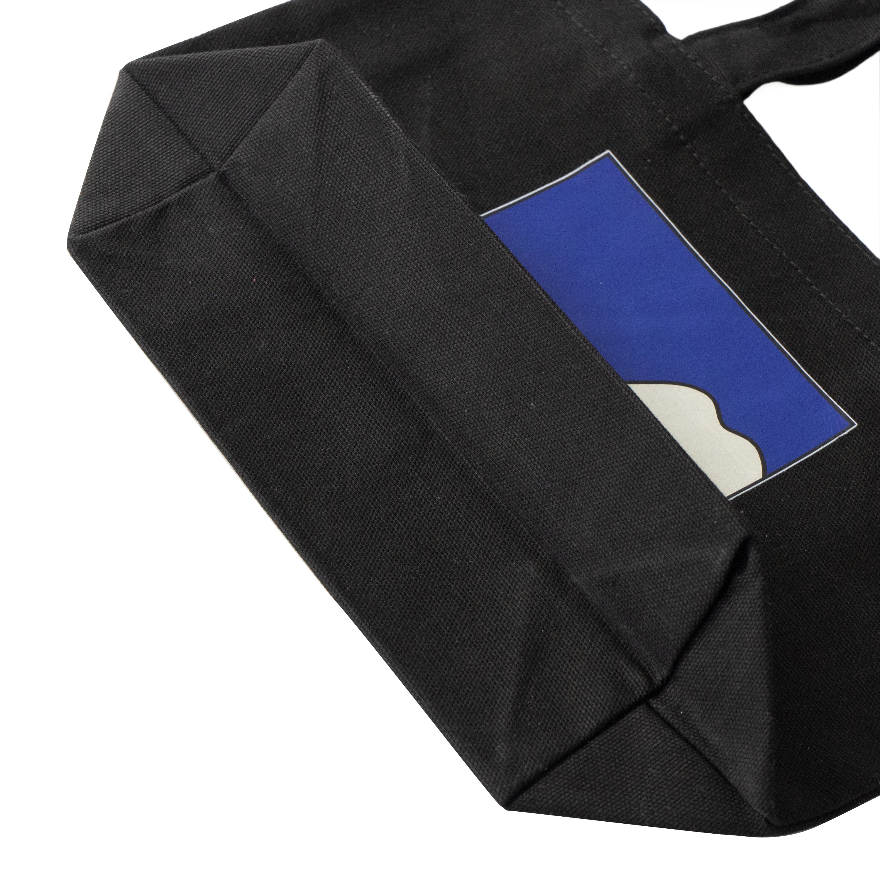 【期間限定：3月20日(金)22:00～22日(日)】にゃんぺんトートバッグ・S  [富士山にゃんぺん]  /  ブラック