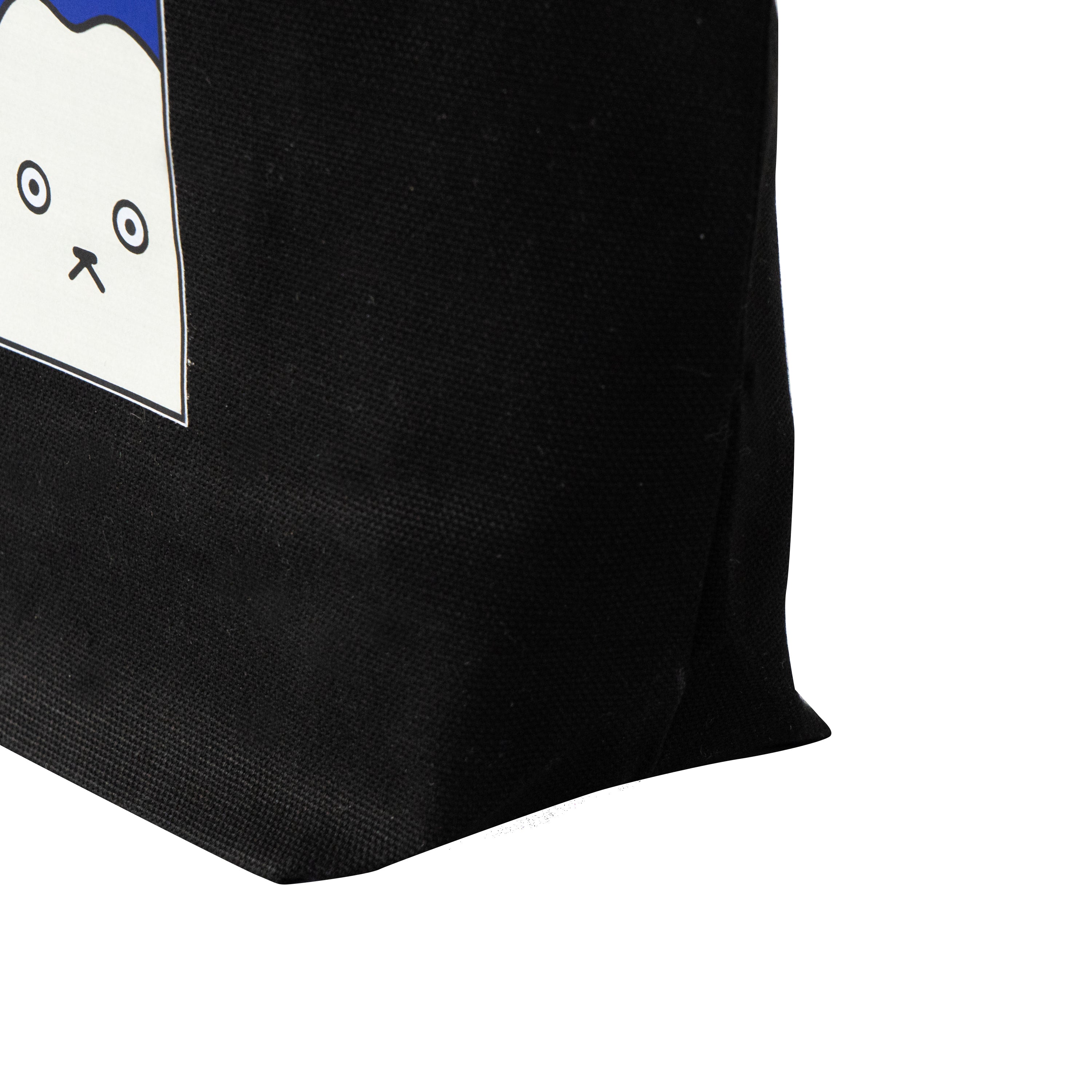 【期間限定：3月20日(金)22:00～22日(日)】にゃんぺんトートバッグ・S  [富士山にゃんぺん]  /  ブラック