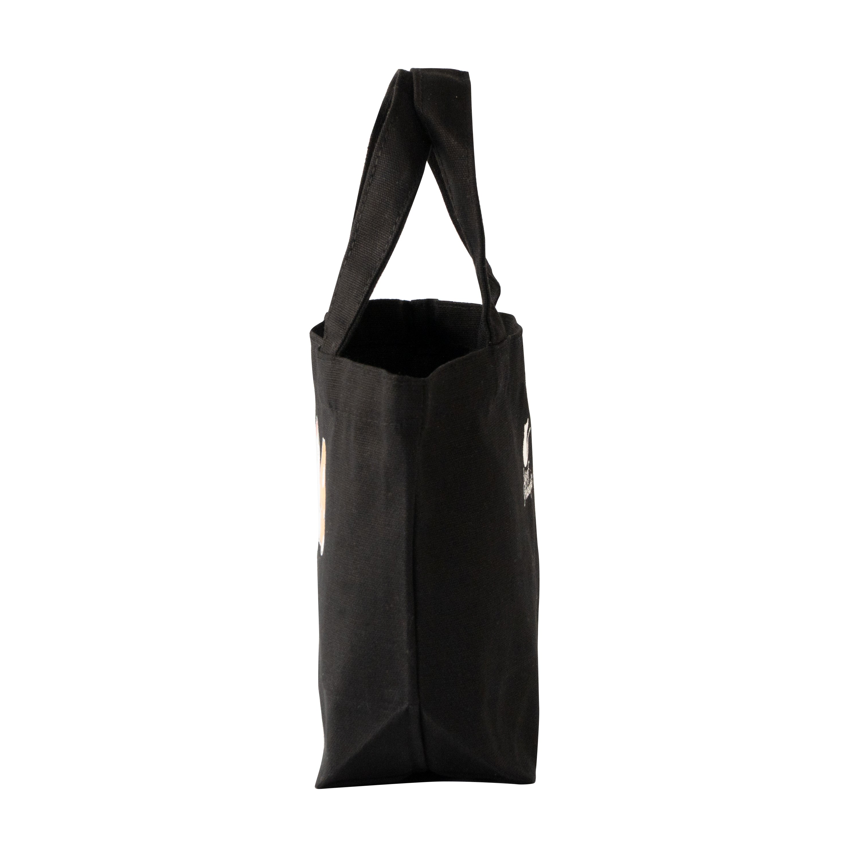 【期間限定：3月20日(金)22:00～22日(日)】にゃんぺんトートバッグ・S  [仲良し3にゃんぺんず]  /  ブラック