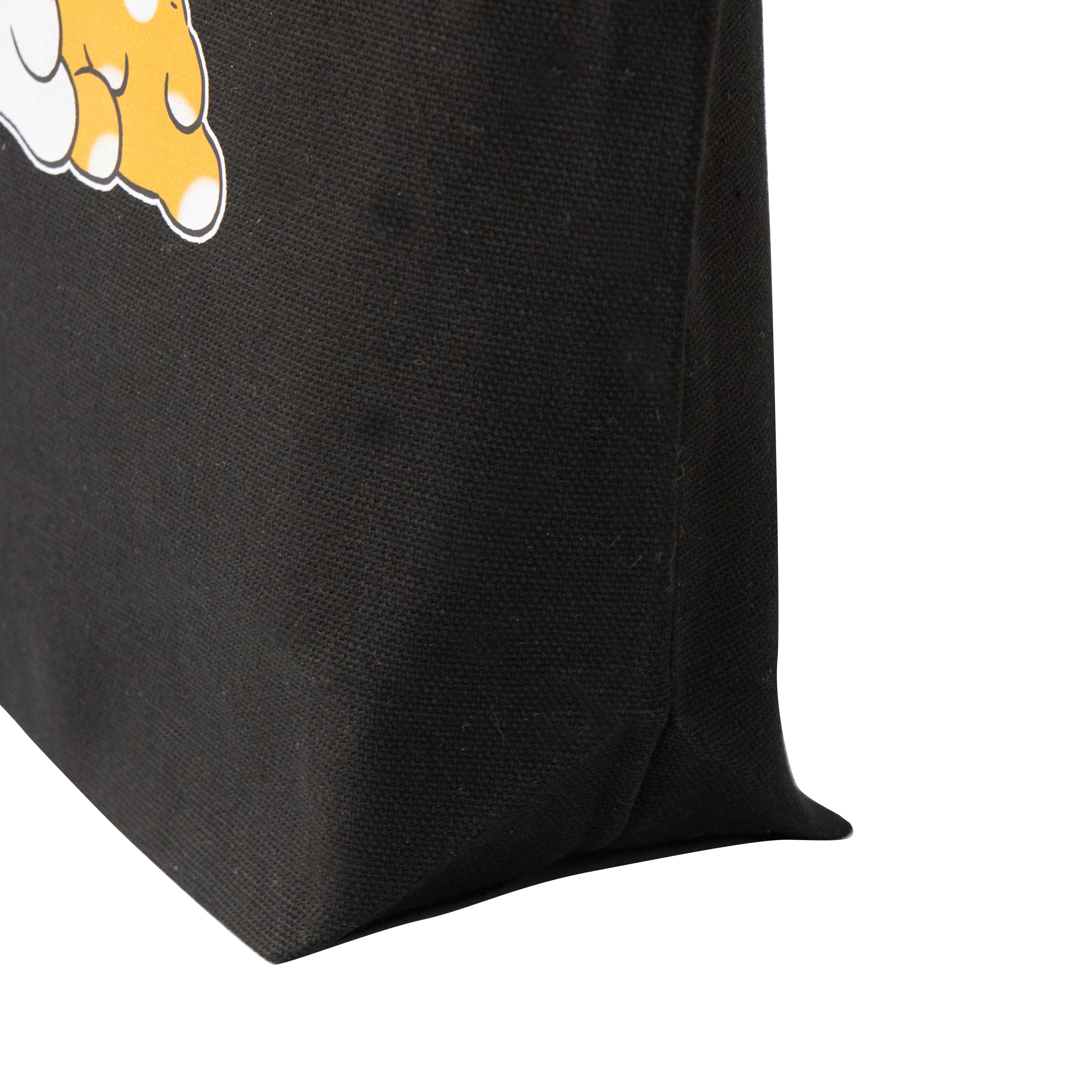 【期間限定：3月20日(金)22:00～22日(日)】にゃんぺんトートバッグ・S  [仲良し3にゃんぺんず]  /  ブラック