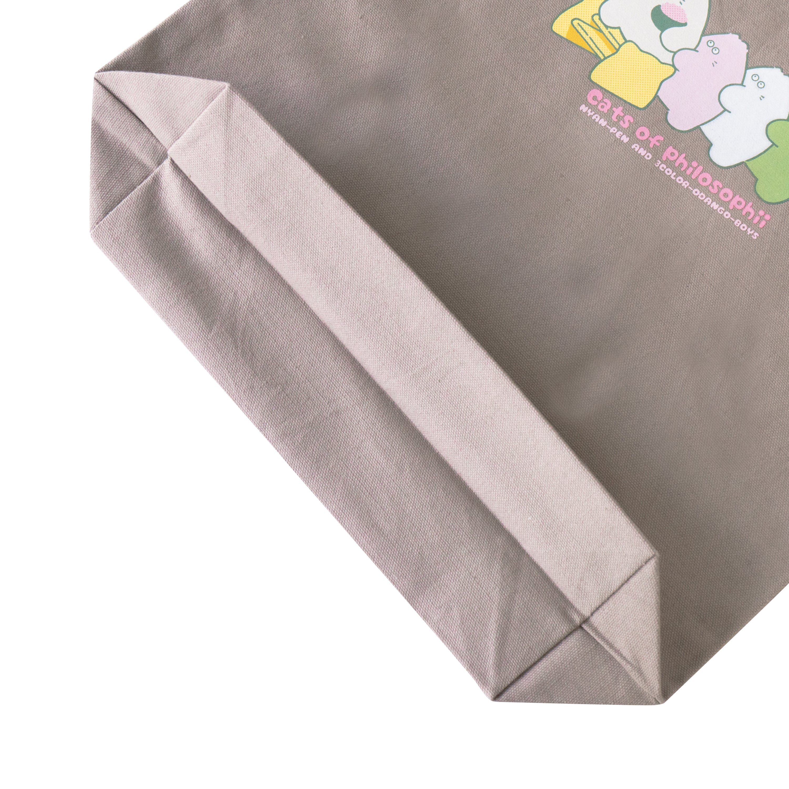 【期間限定：3月20日(金)22:00～22日(日)】にゃんぺんトートバッグ・M  [にゃんぺん＆おだんごBOYS]  /  グレージュ