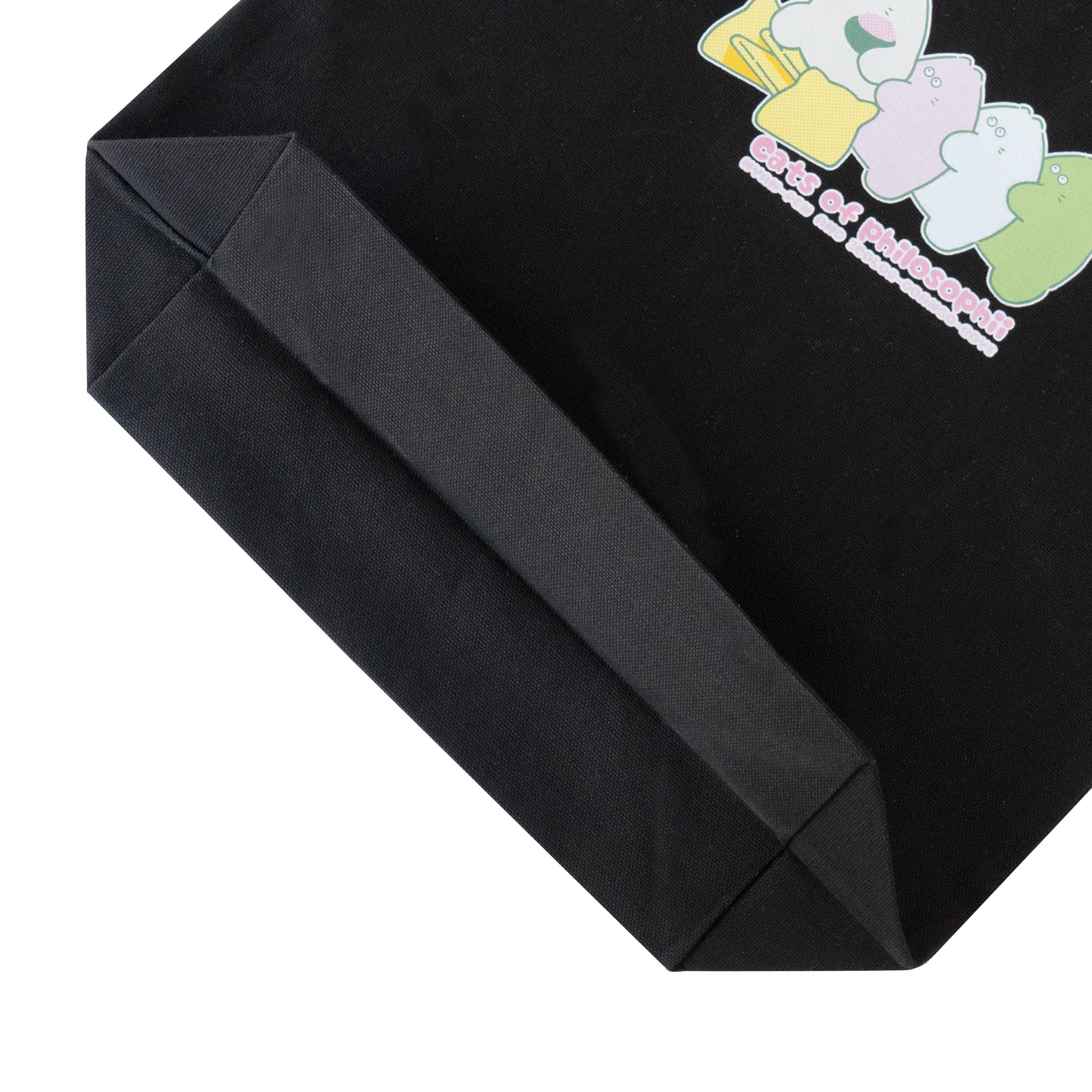 【期間限定：3月20日(金)22:00～22日(日)】にゃんぺんトートバッグ・M  [にゃんぺん＆おだんごBOYS]  /  ブラック