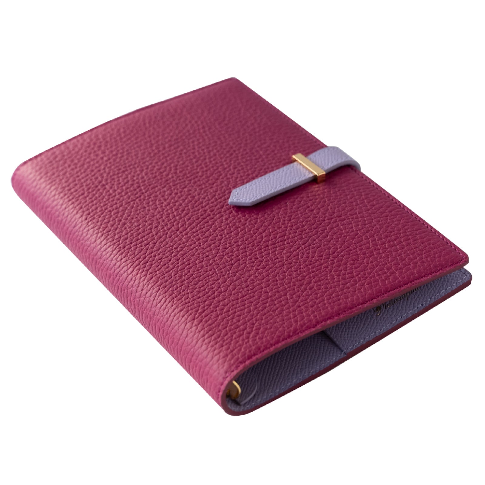 [Color order 10/4 (Fri) - 10/31 (Thu)] A5 size system notebook cover Taurillon Clemence x Cuir Minerva