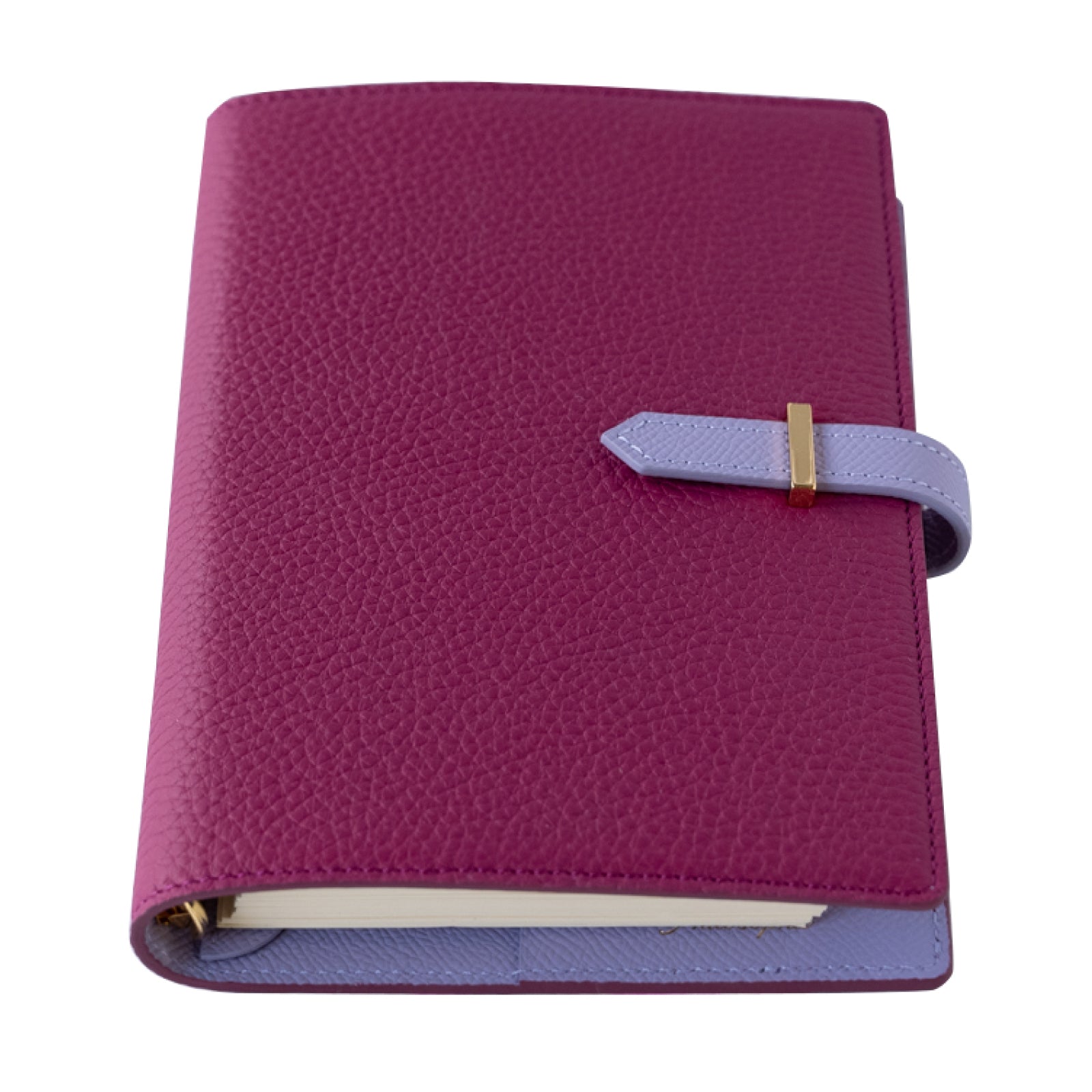 [Color order 10/4 (Fri) - 10/31 (Thu)] A5 size system notebook cover Taurillon Clemence x Cuir Minerva