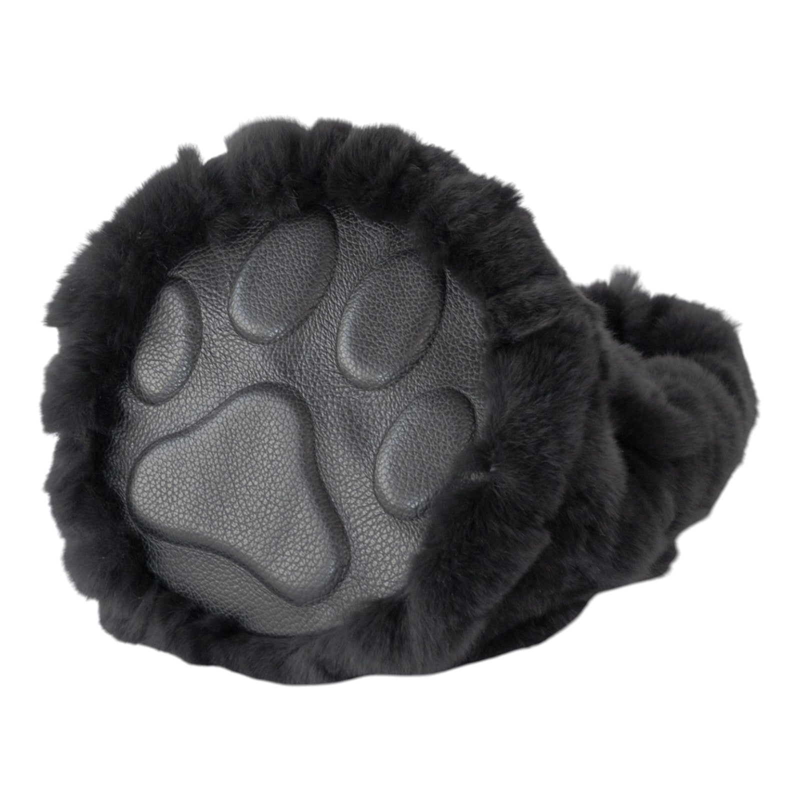 【11/21(金)22:00～ 26時間限定販売】【数量限定】 ワンハンドルファーバッグ・PAW  (パウ)   / ブラック