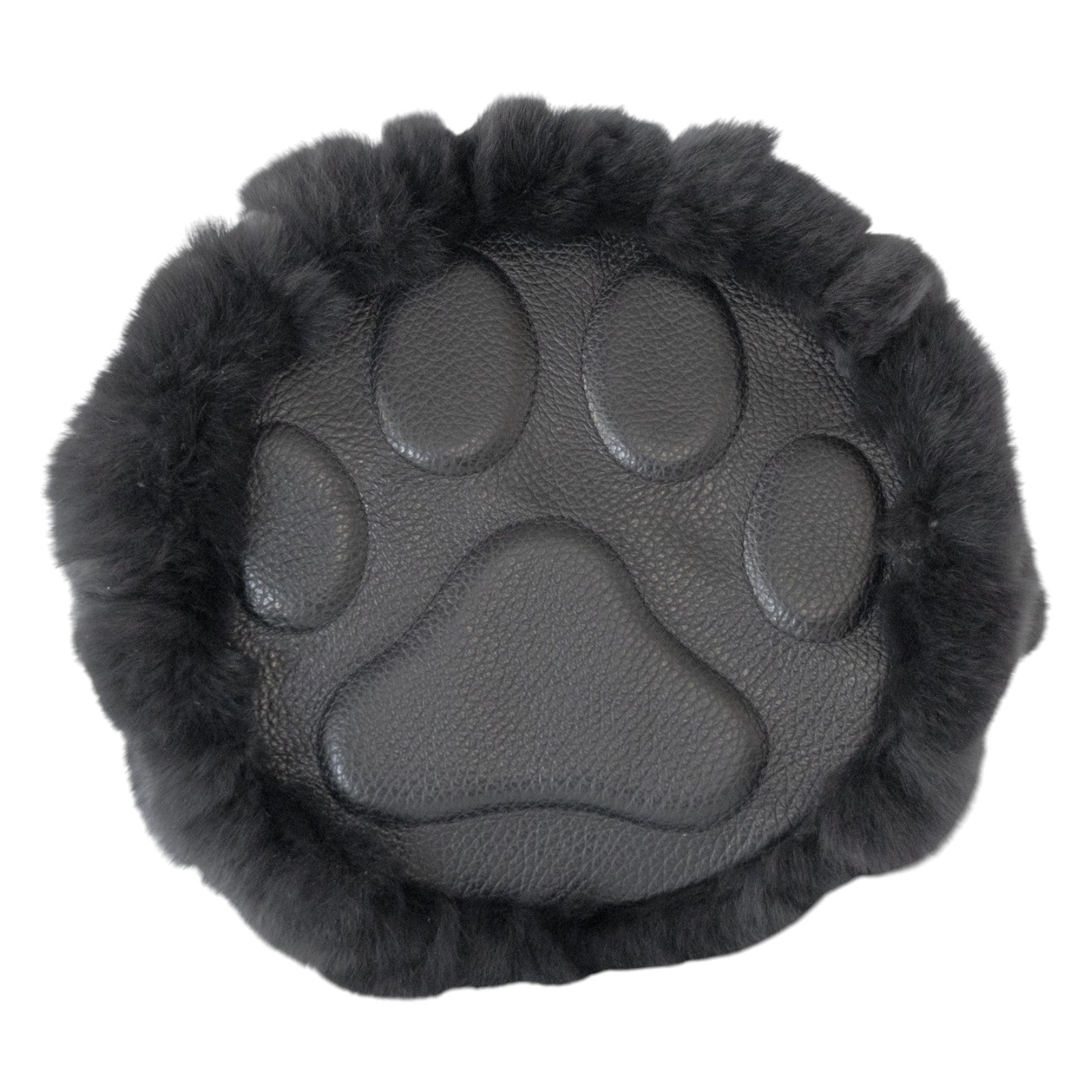 【11/21(金)22:00～ 26時間限定販売】【数量限定】 ワンハンドルファーバッグ・PAW  (パウ)   / ブラック