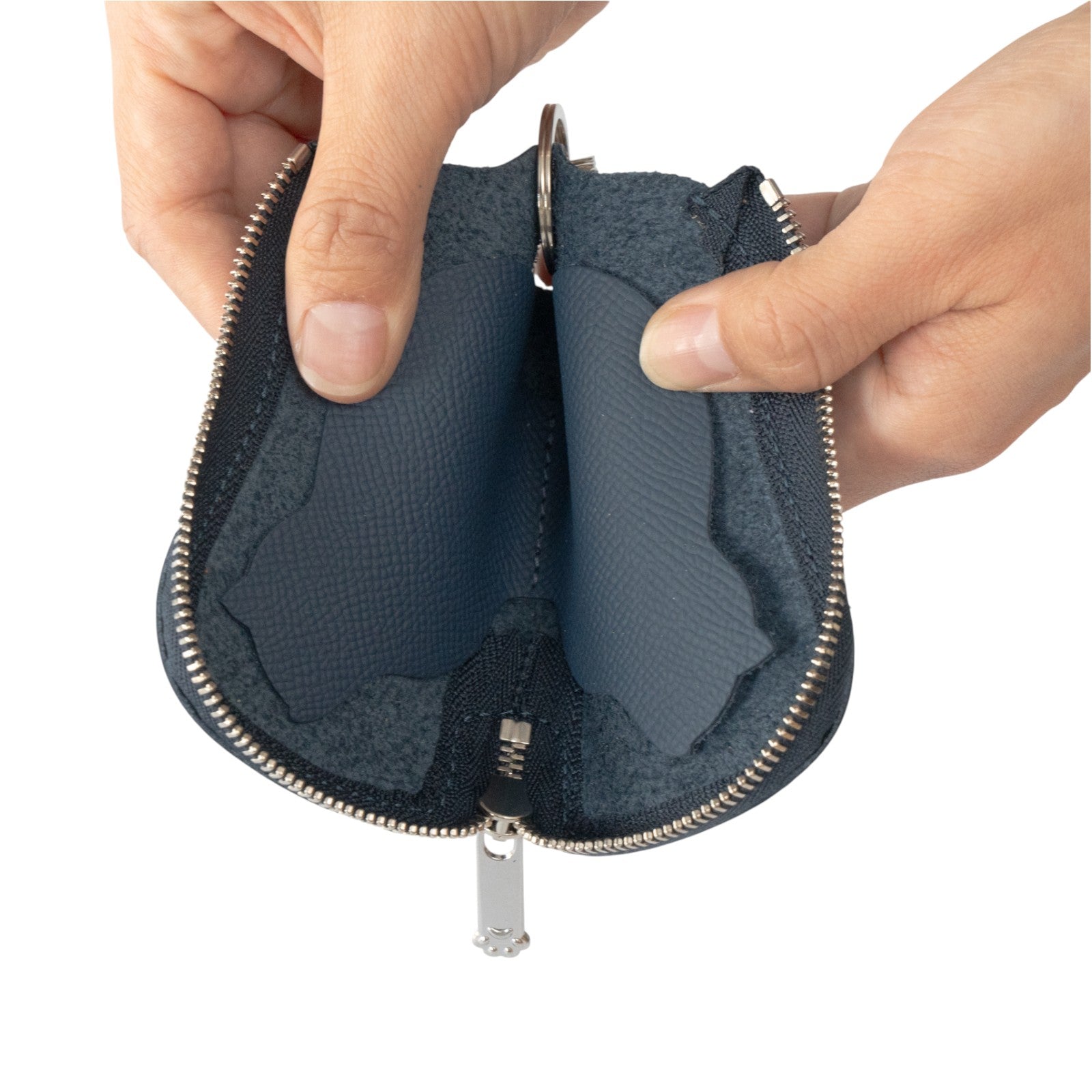 スマートキーケース　キュイール・ミネルバ  /  ブルーフランス