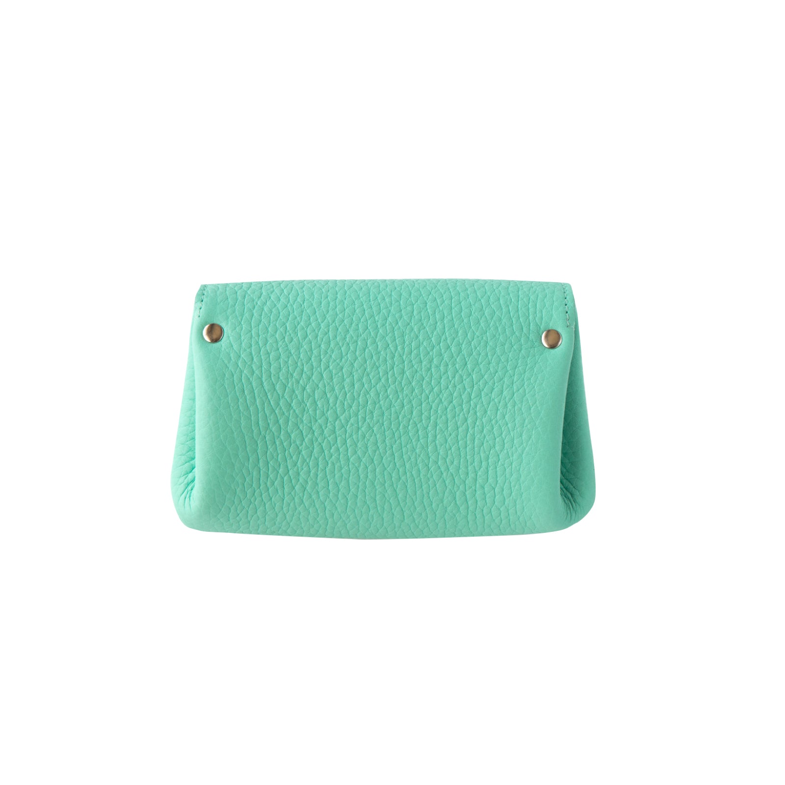 [6/22 (Sat) One-day only, pre-order sale] Shell pouch CAT Taurillon Clemence / Tiffany Blue