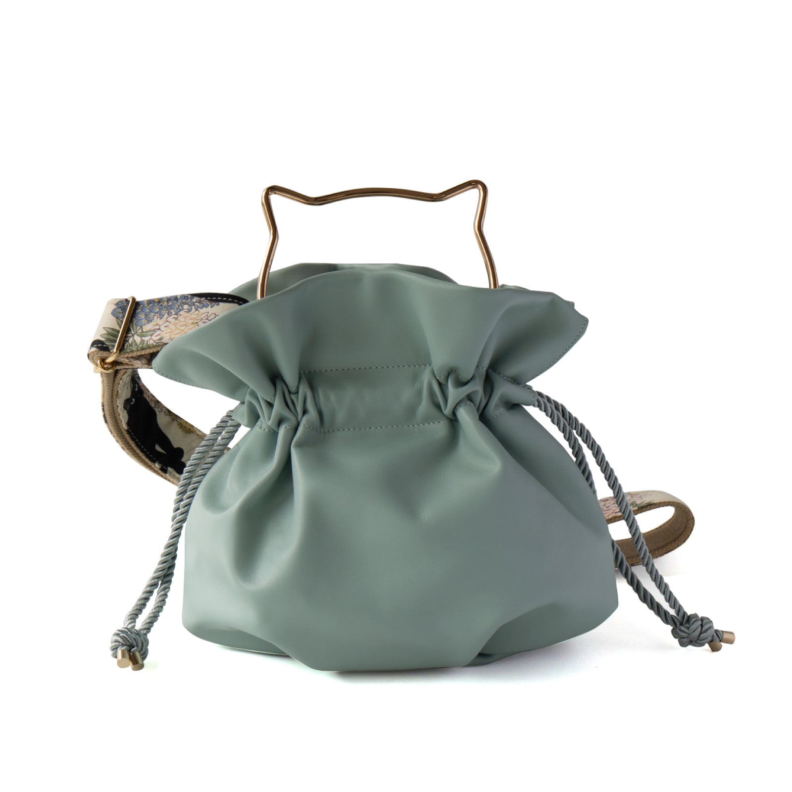 【【7/22 (Mon) 1-day limited pre-order sale】 Drawstring Pochette Colonia Lire / Mint