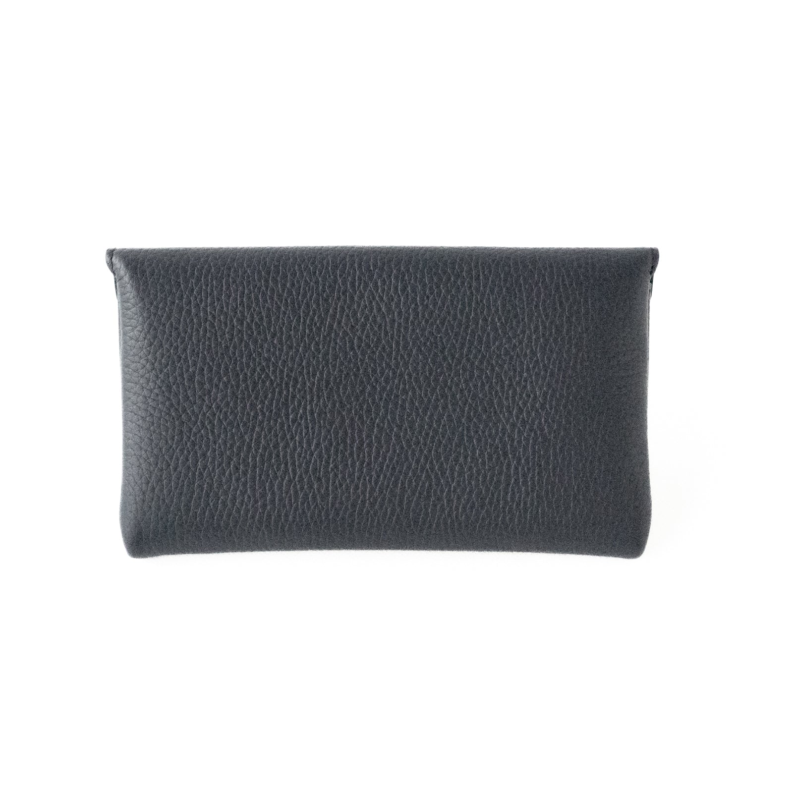 Leather flap long wallet / Cuir Marsh