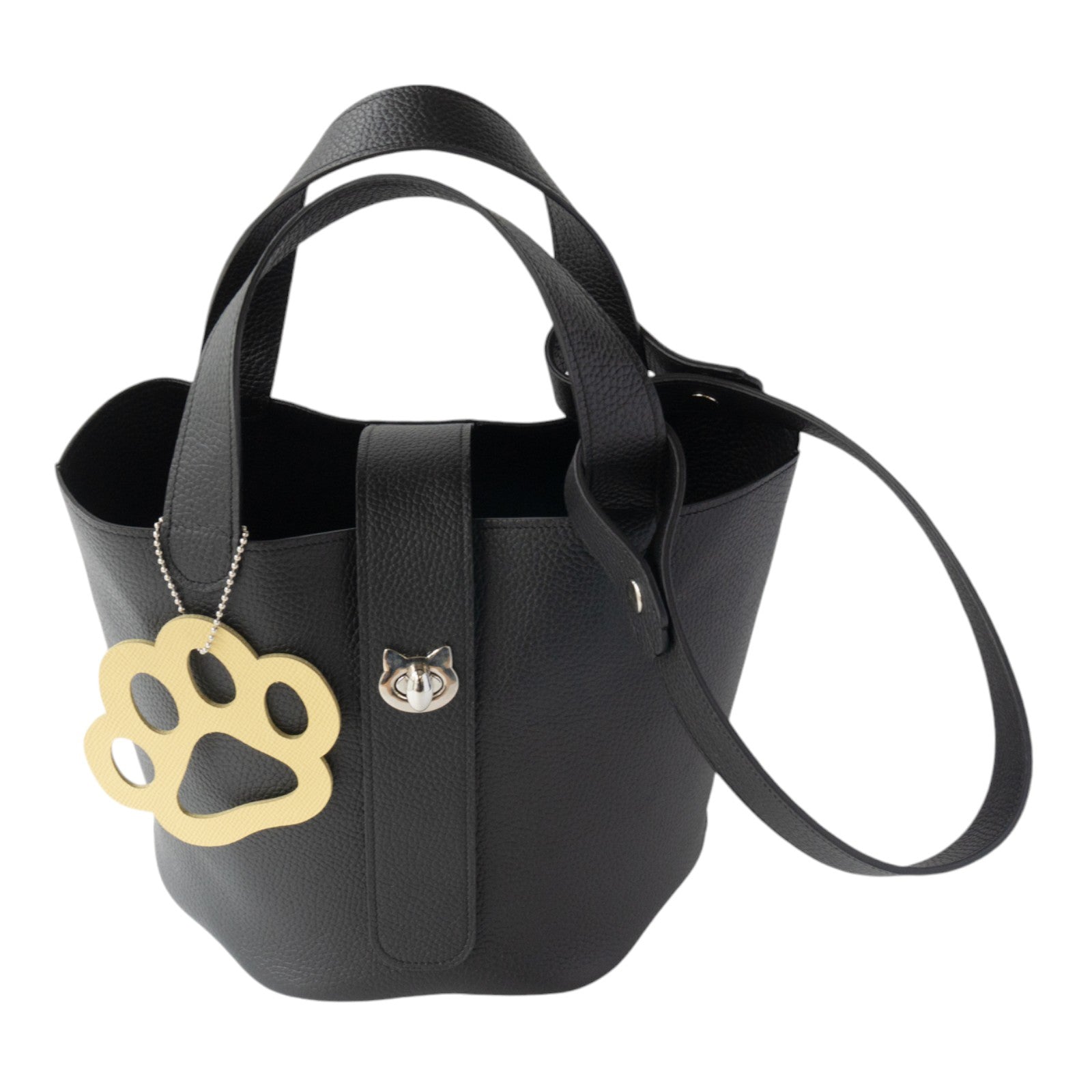 [10/22 (Tue) 1-day only, pre-order sale] BIG paw charm Cuir Minerva / Canary