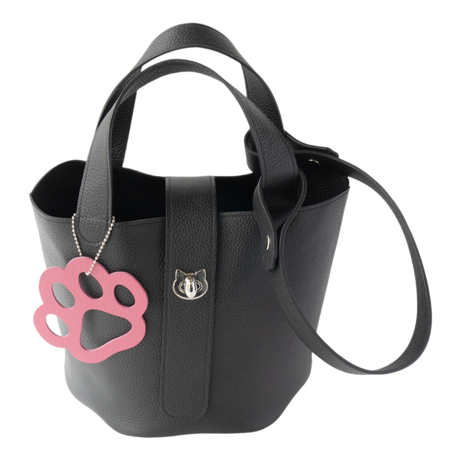 [10/22 (Tue) 1-day only, pre-order sale] BIG paw charm Cuir Minerva / Ash Rose