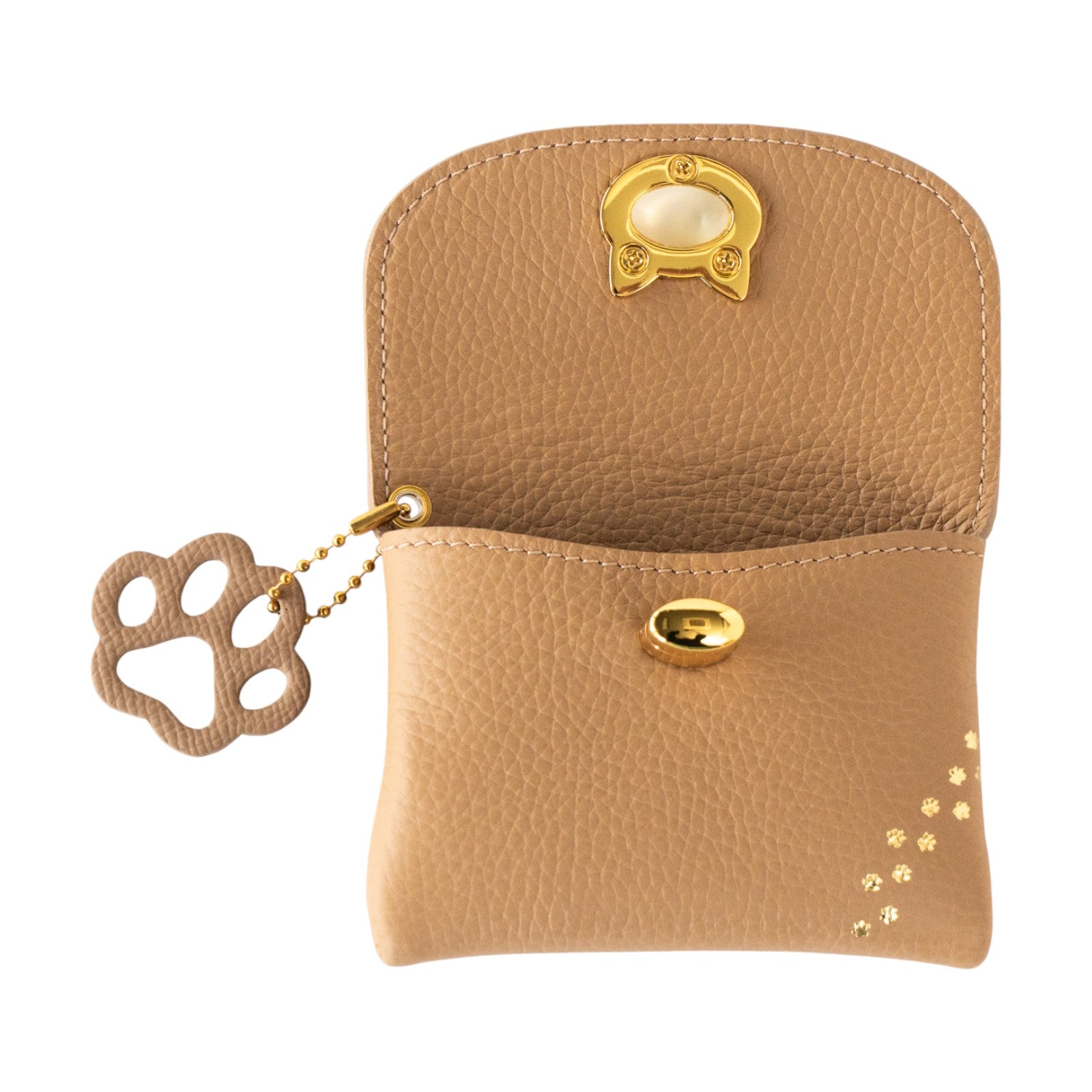 [復刻] フルーニャ スクエアポーチ　キュイール・マッシュ  /  シャモア