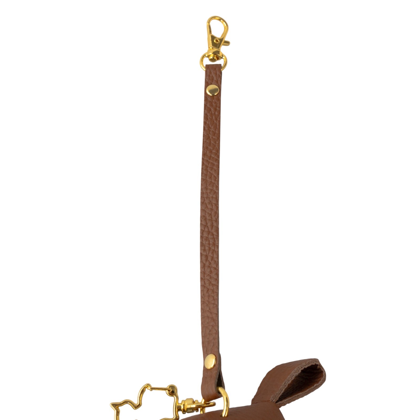 スタンディングにゃんチャーム    キュイール・マッシュ  /  キャメル