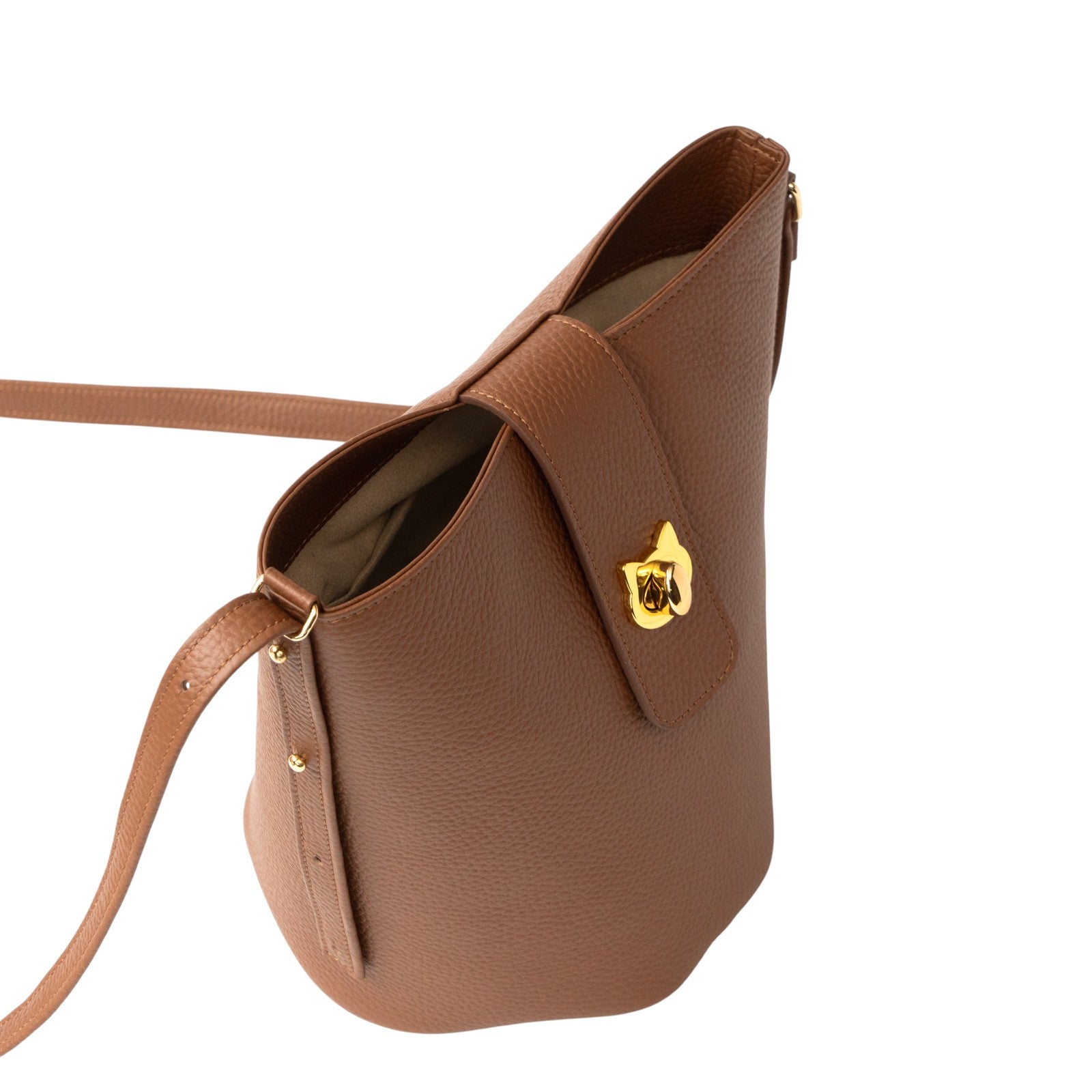 ショルダーバッグ  PAW (パウ)   キュイール・マッシュ / キャメル