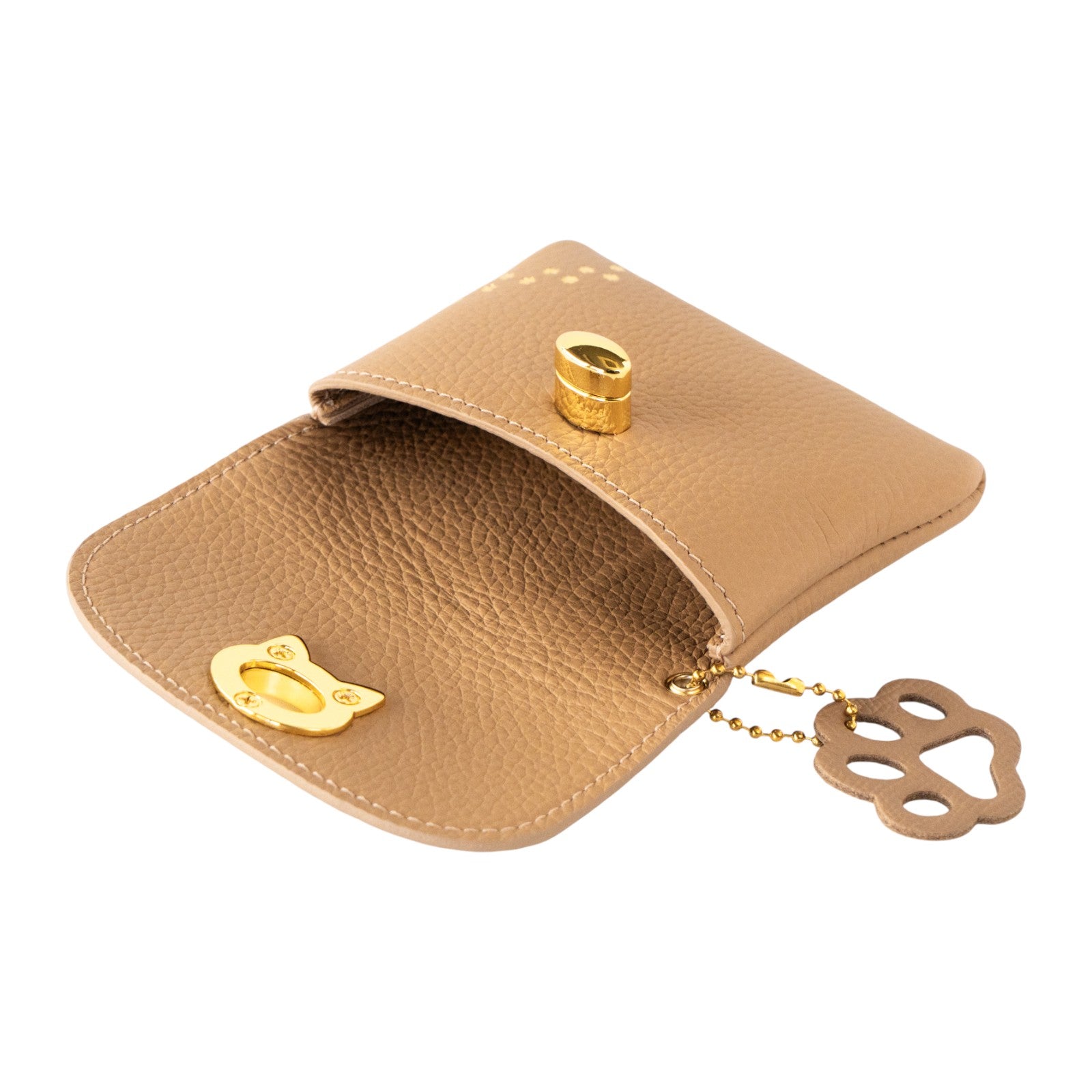 [復刻] フルーニャ スクエアポーチ　キュイール・マッシュ  /  シャモア