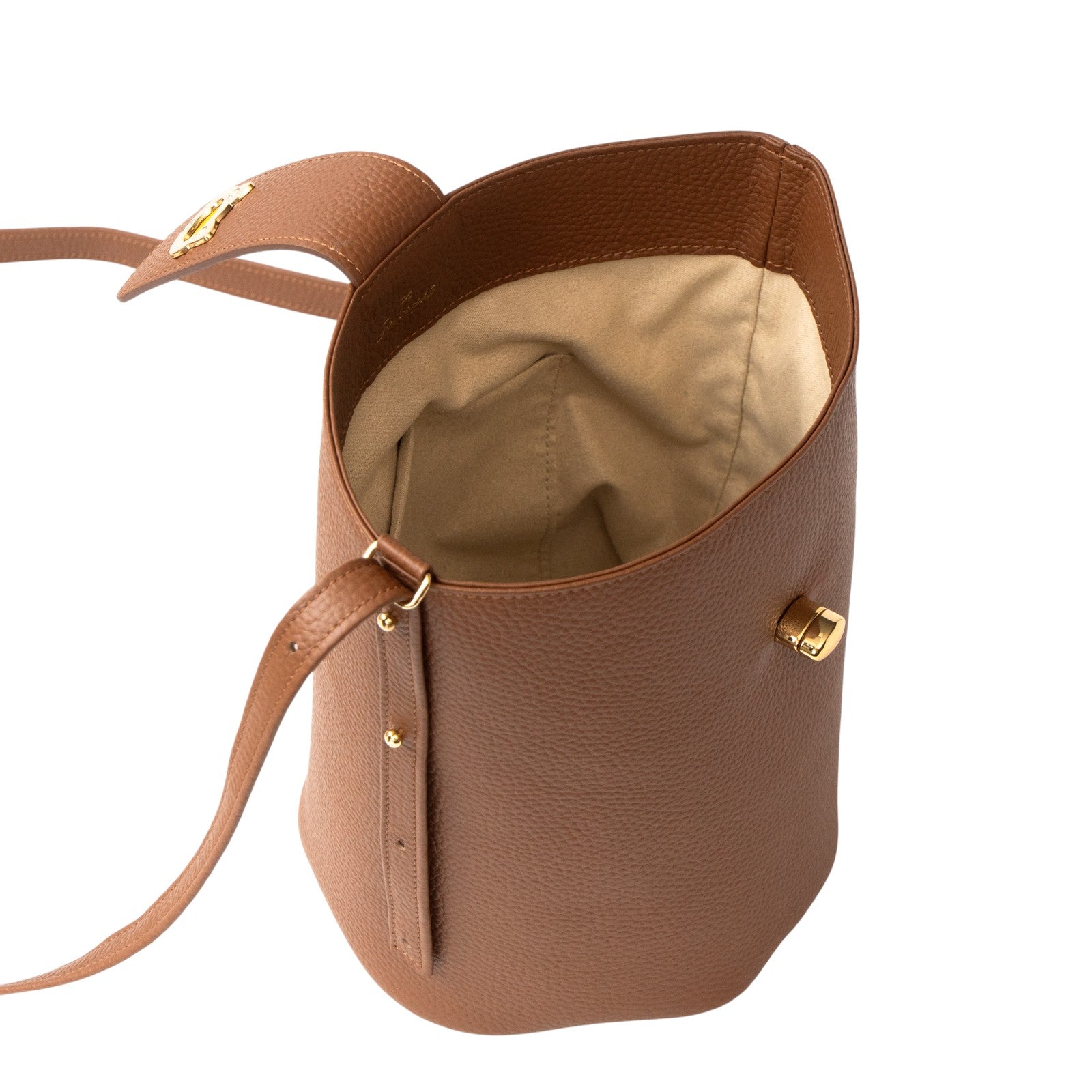 ショルダーバッグ  PAW (パウ)   キュイール・マッシュ / キャメル