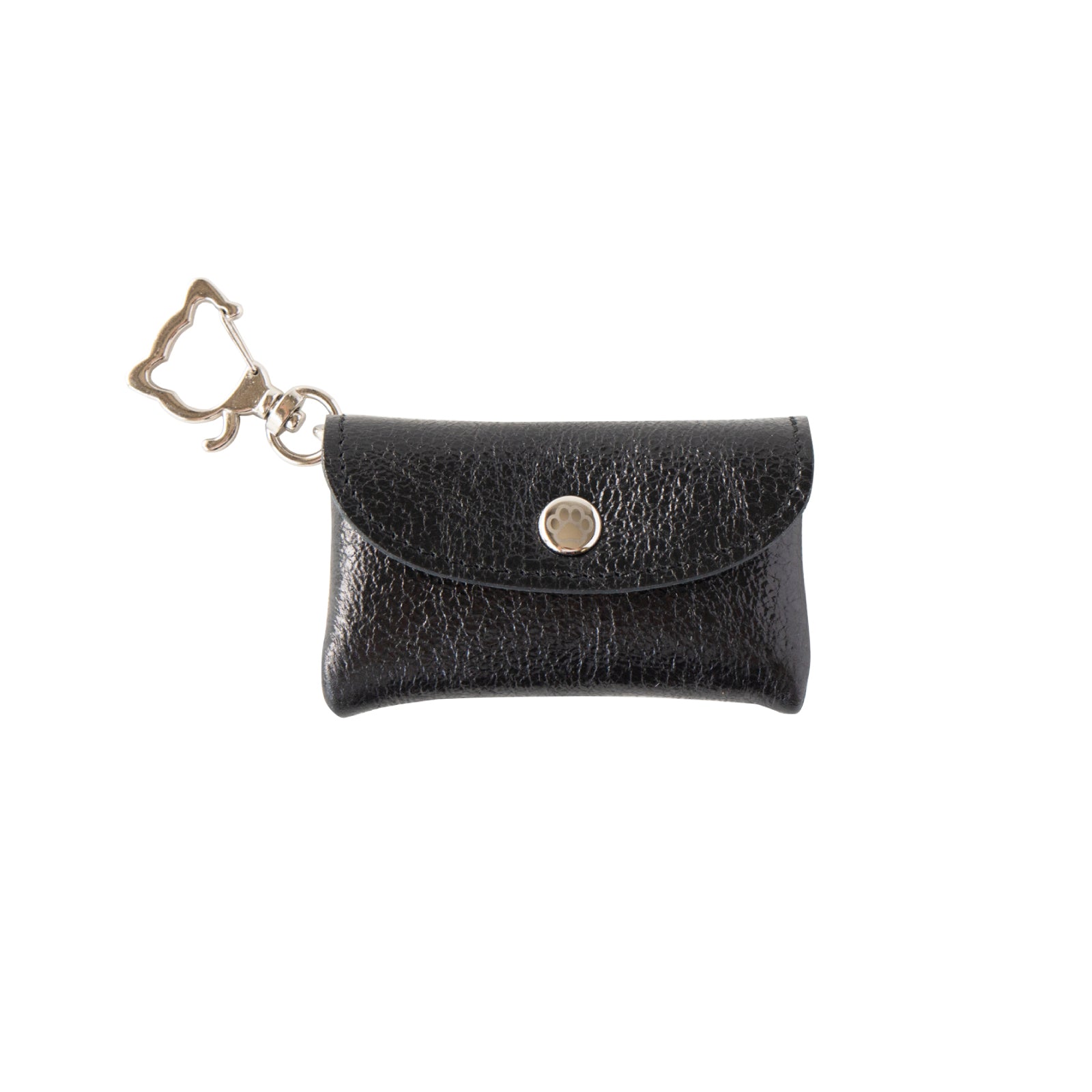 [9/8 (Sun) One-day only, pre-order sale] Flap key ring, Furnya Nano Prism Leather / Black