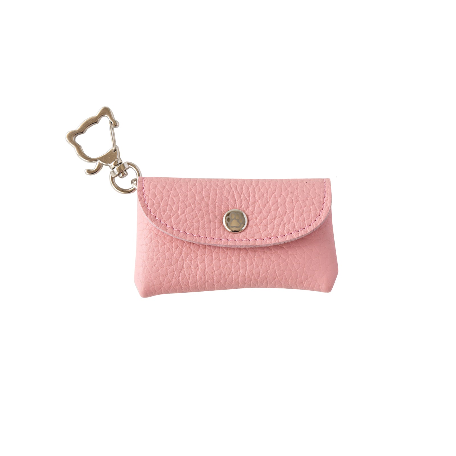 [8/8 (Thu) International Cat Day - One-day only pre-order sale] Flap key ring - Furnya Nano Cuir Mash / Sakura Pink