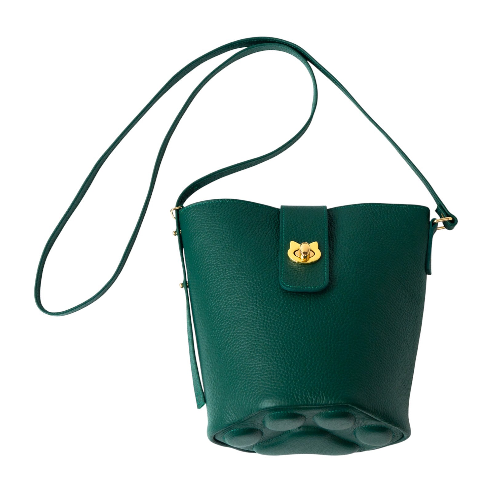 ショルダーバッグ  PAW (パウ)   キュイール・マッシュ / エメラルド