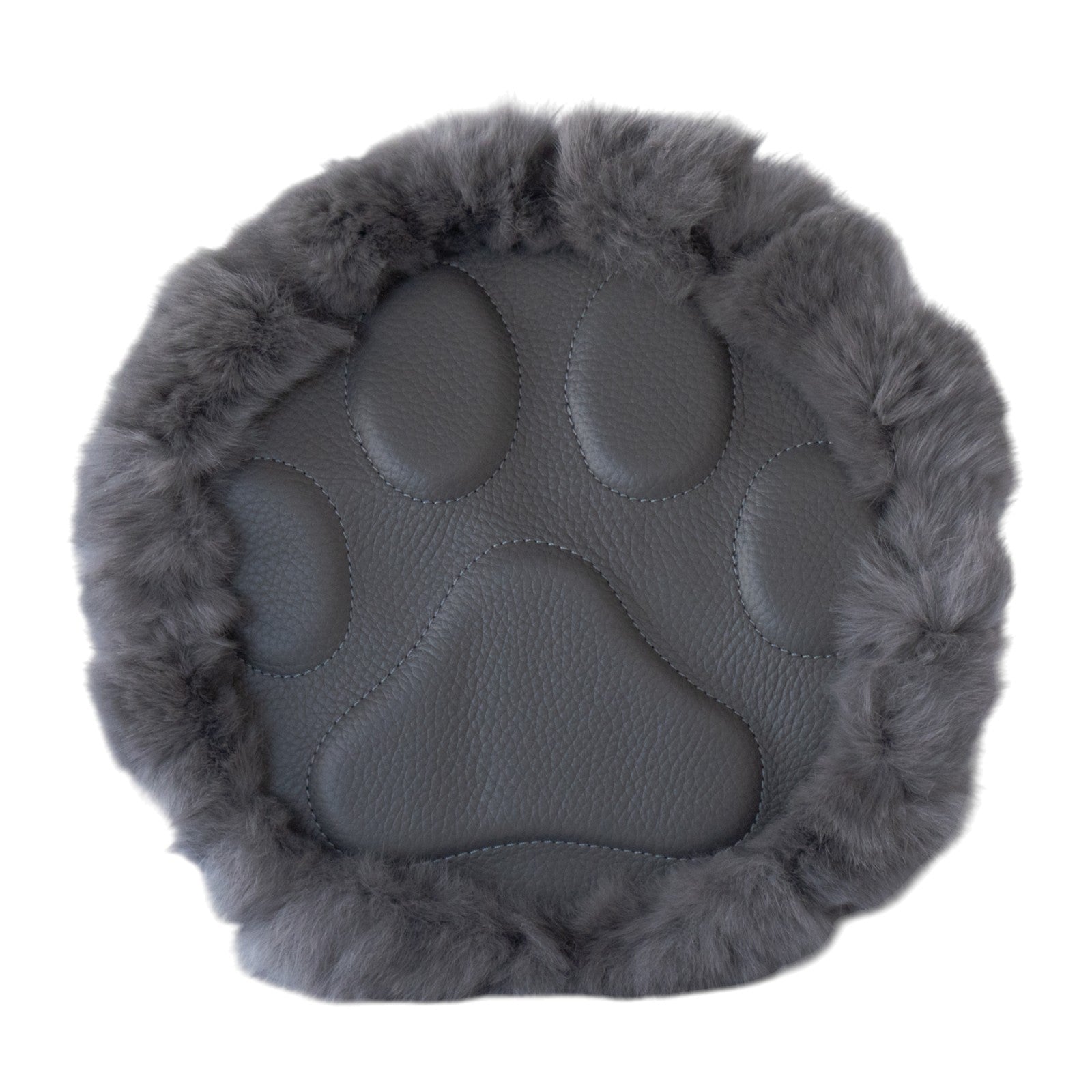 【11/21(金)22:00～ 26時間限定販売】【数量限定】 ワンハンドルファーバッグ・PAW  (パウ)   / グレー